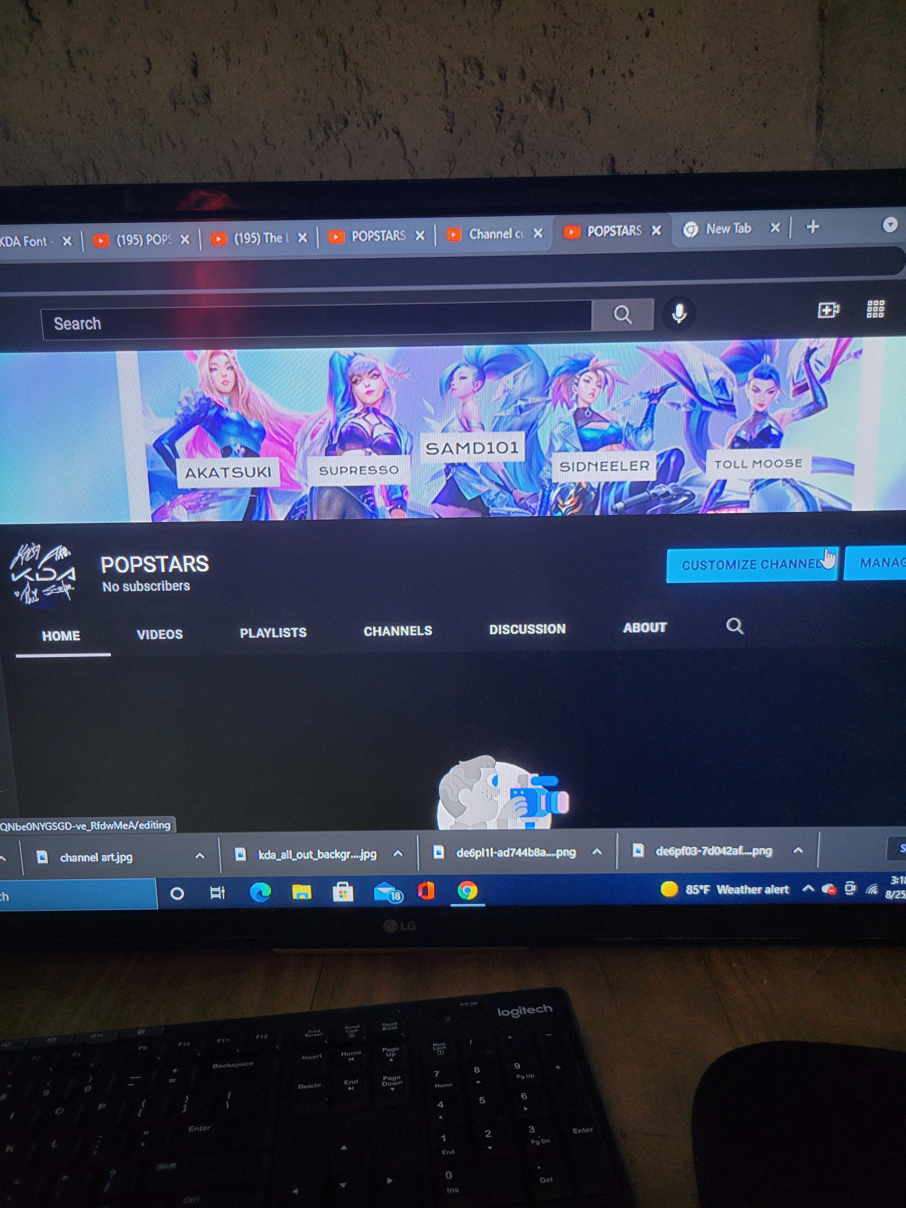 I made my YouTube group/team into a reality! We don't have any videos