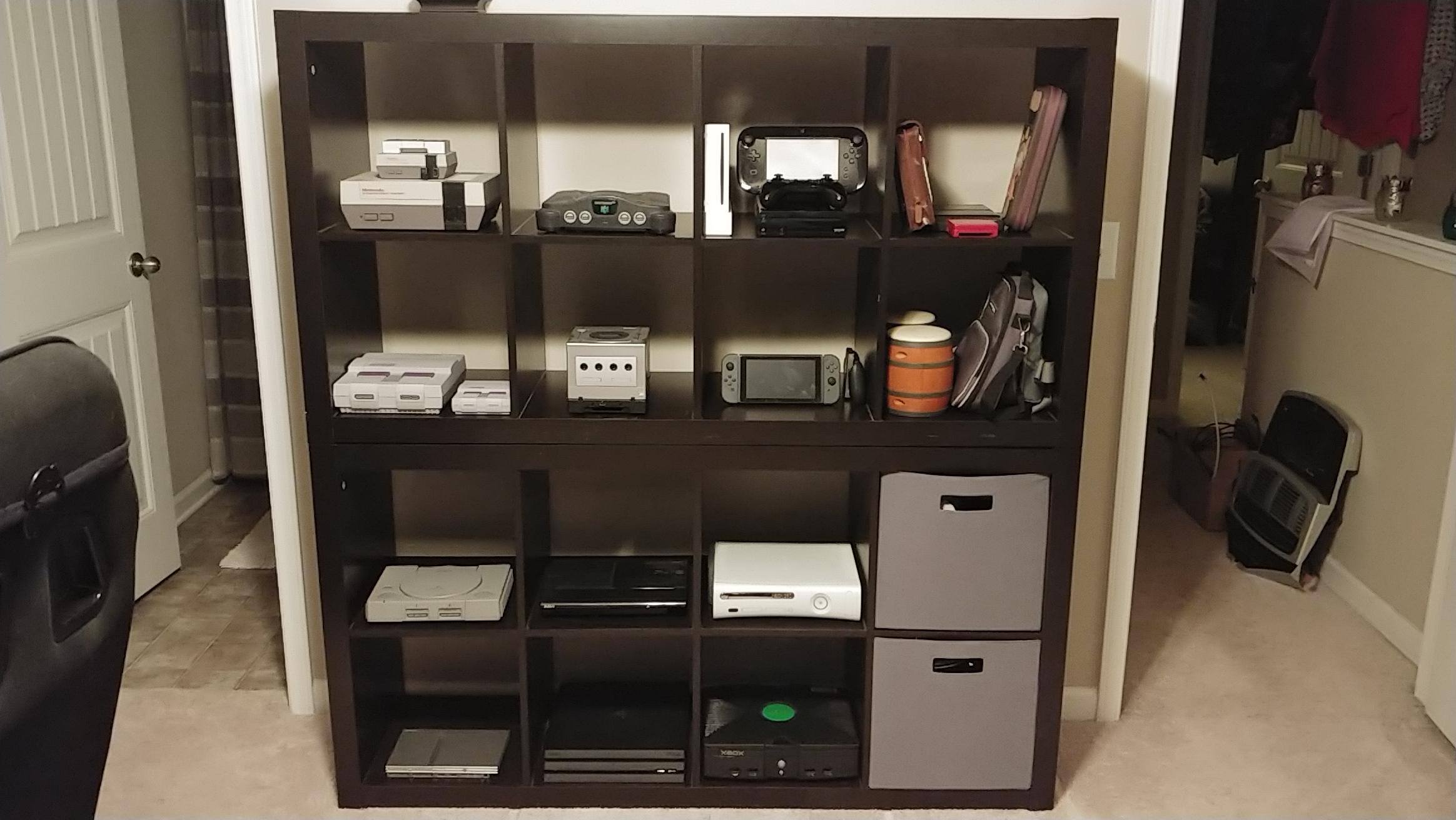 My new console display setup r/gaming