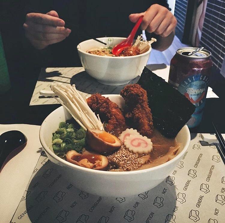 Buttermilk fried chicken x ramen at Butter Sydney r/ramen