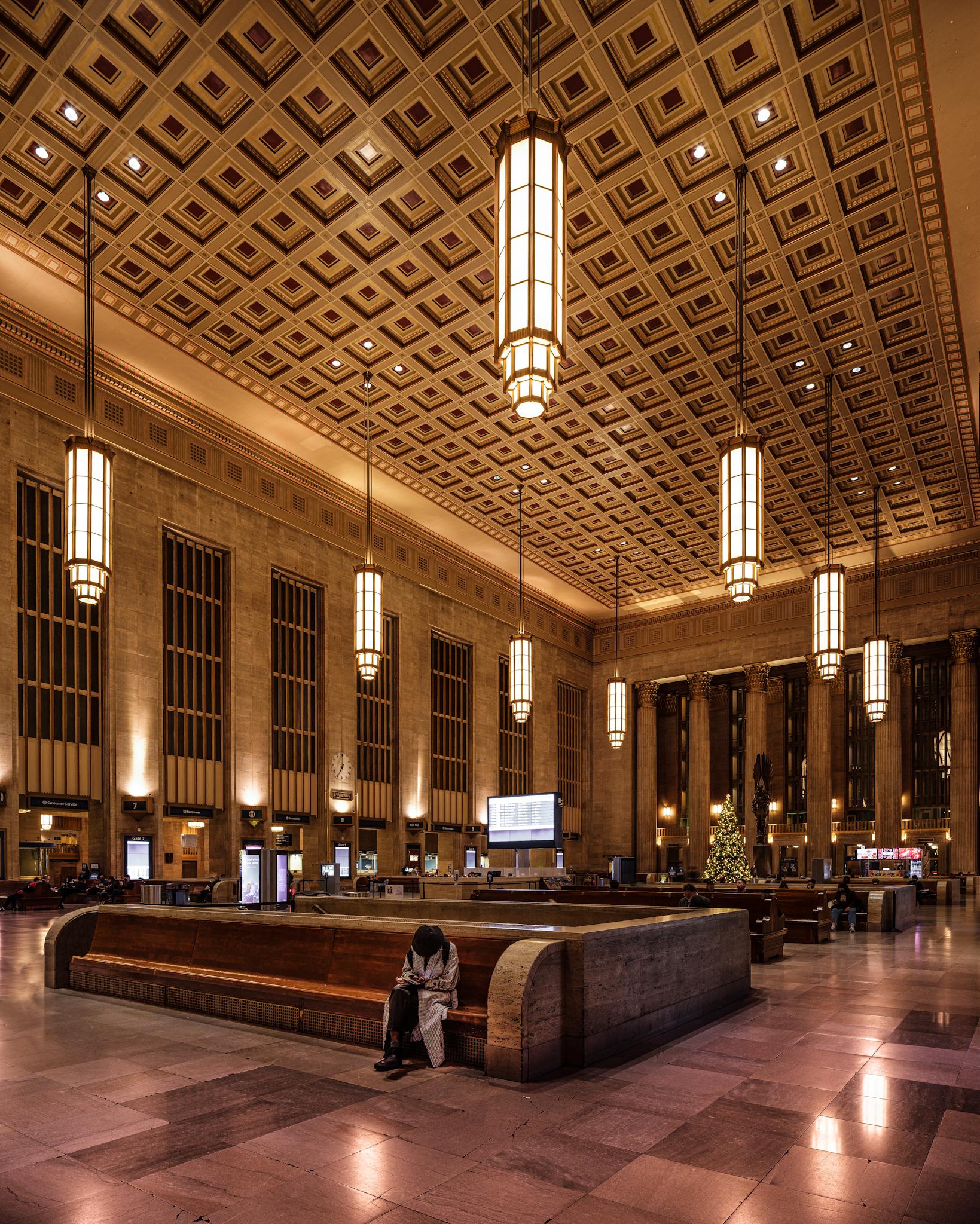 30th Street Station in Philly is like an Art Deco Cathedral r