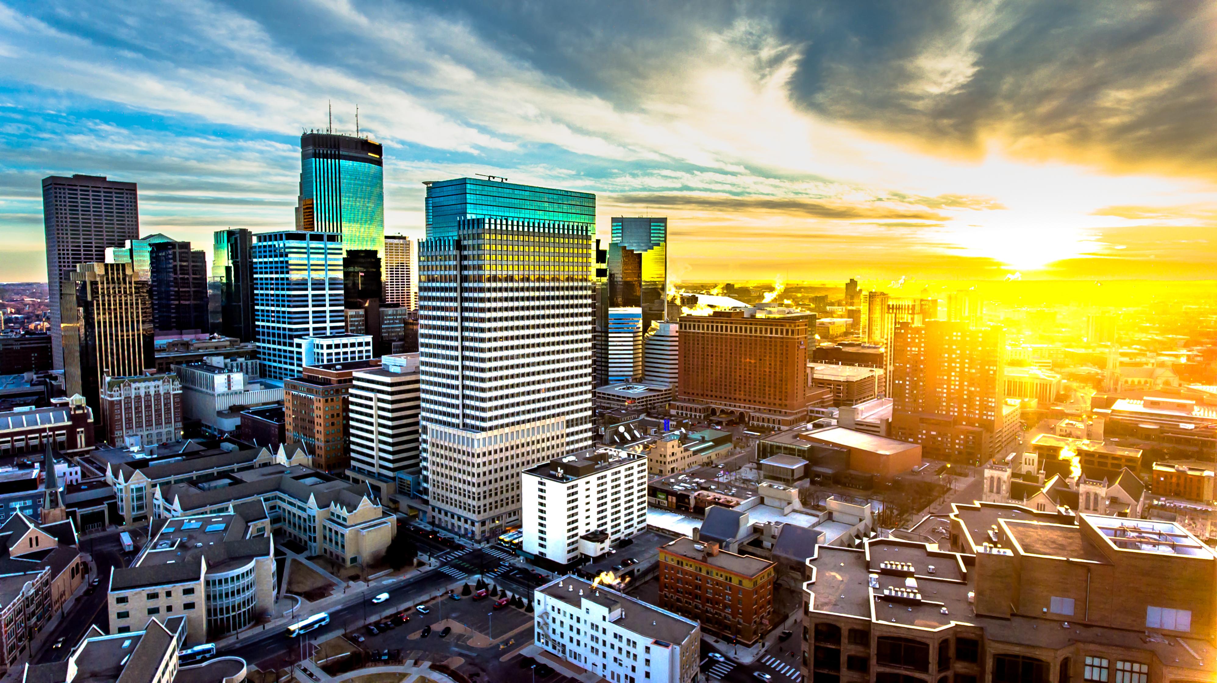 Sunrise in Minneapolis r/Minneapolis