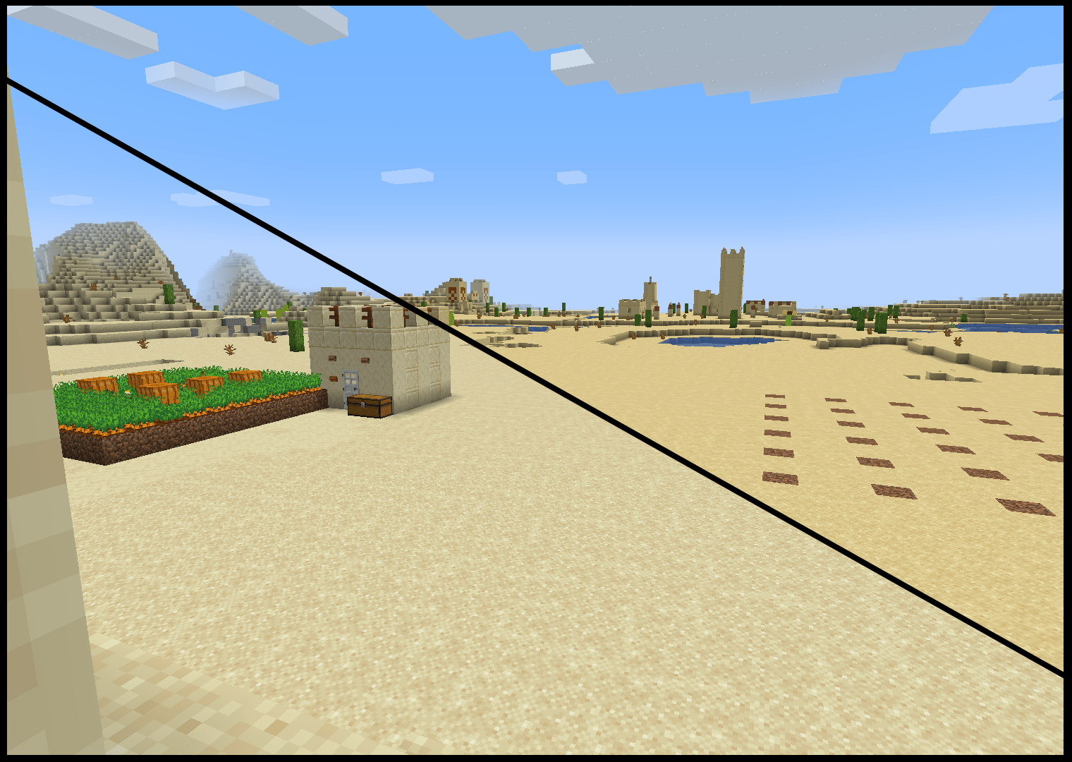 I didn't like white sand in Minecraft, so I made it more yellowish. r