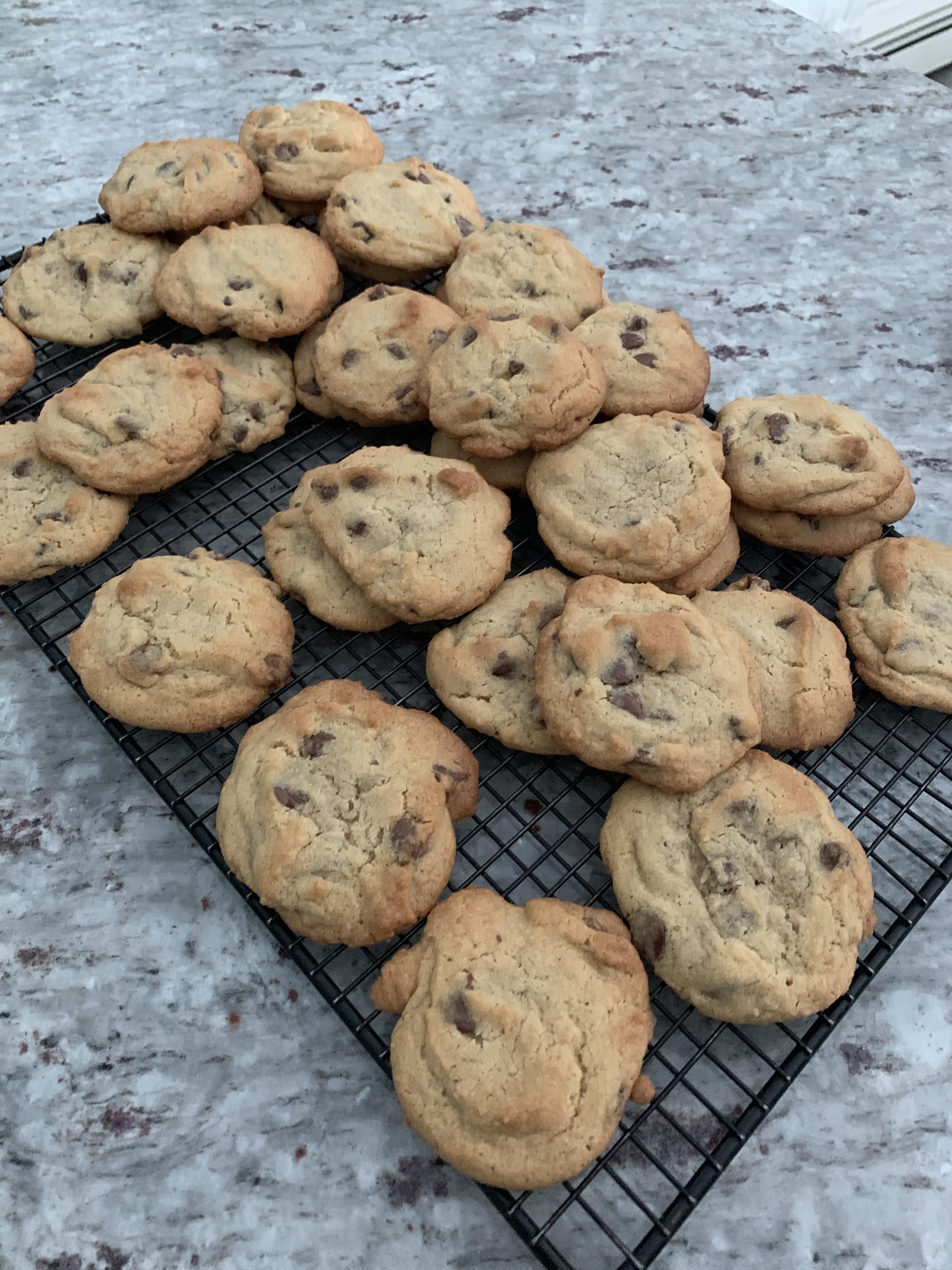 Toll House cookie revelation? Used light brown sugar and milk chocolate