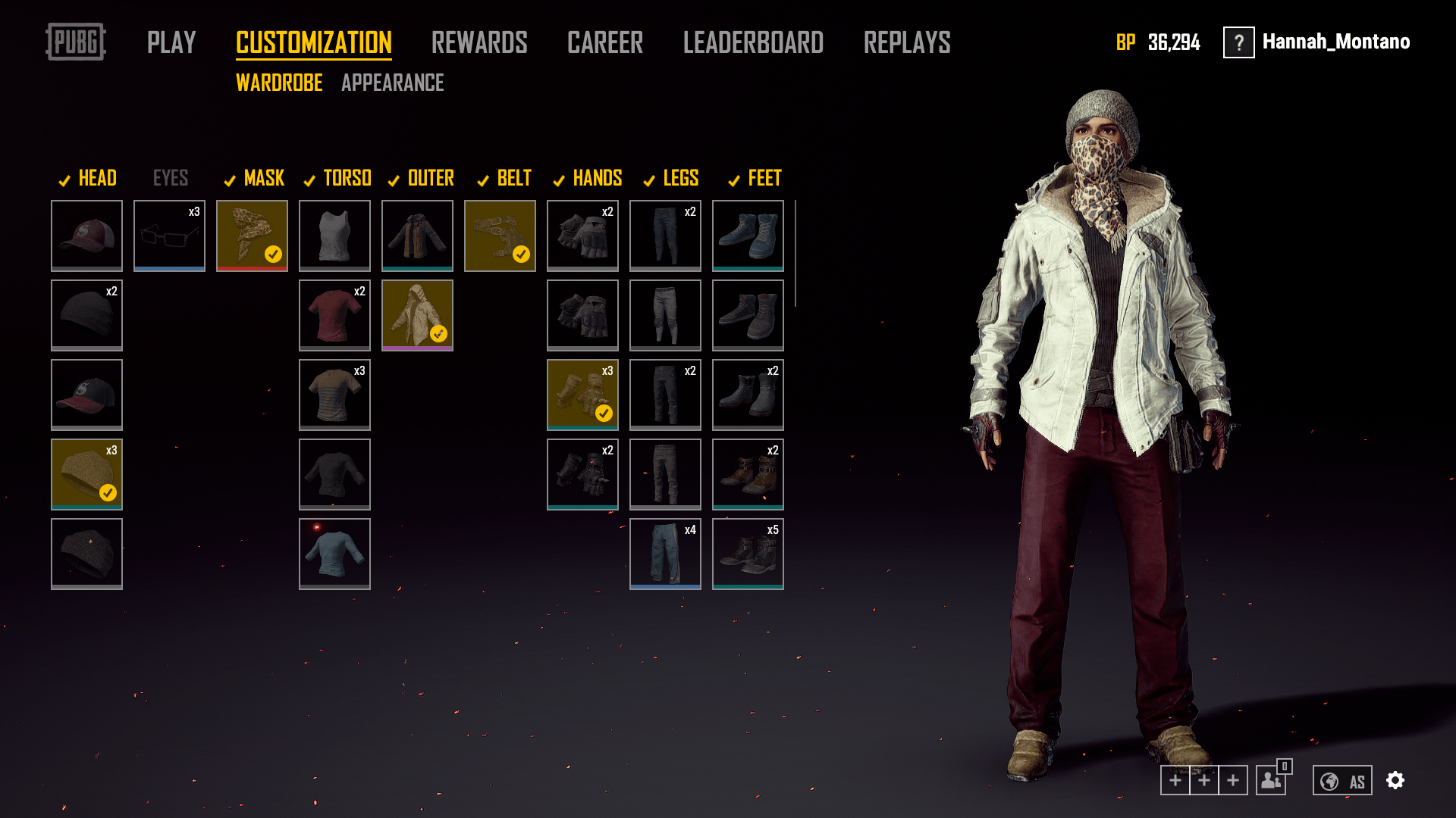 Just opened a leopard bandana and white hoodie almost back to back. r