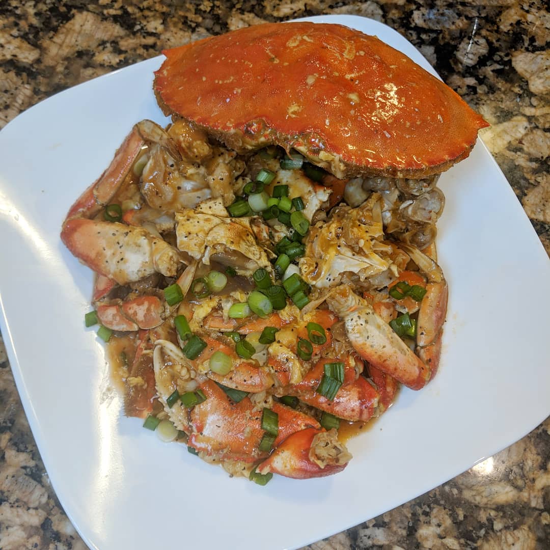 [Homemade] Singapore Sweet Chili Crab r/food