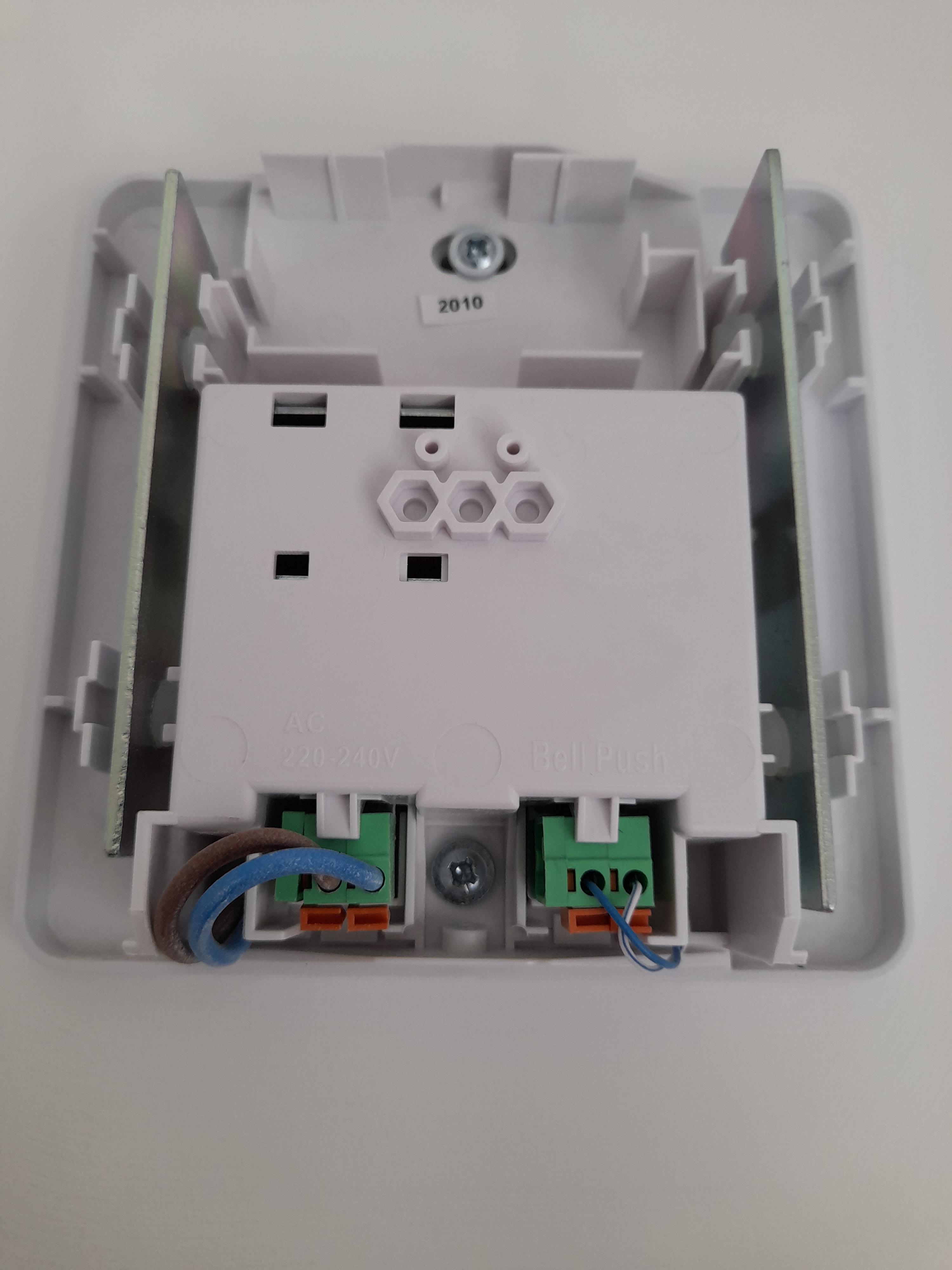 Trying to install Wired Ring doorbell, currently have a Deta c3504