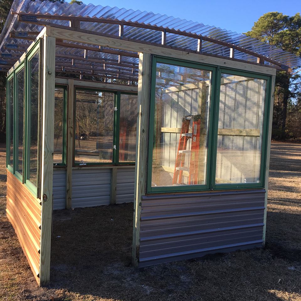 We built a greenhouse! r/Greenhouses