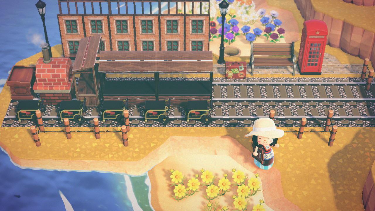 Little awkward patch of land makes for a good ol’ train station here on Kramerland (after my cat