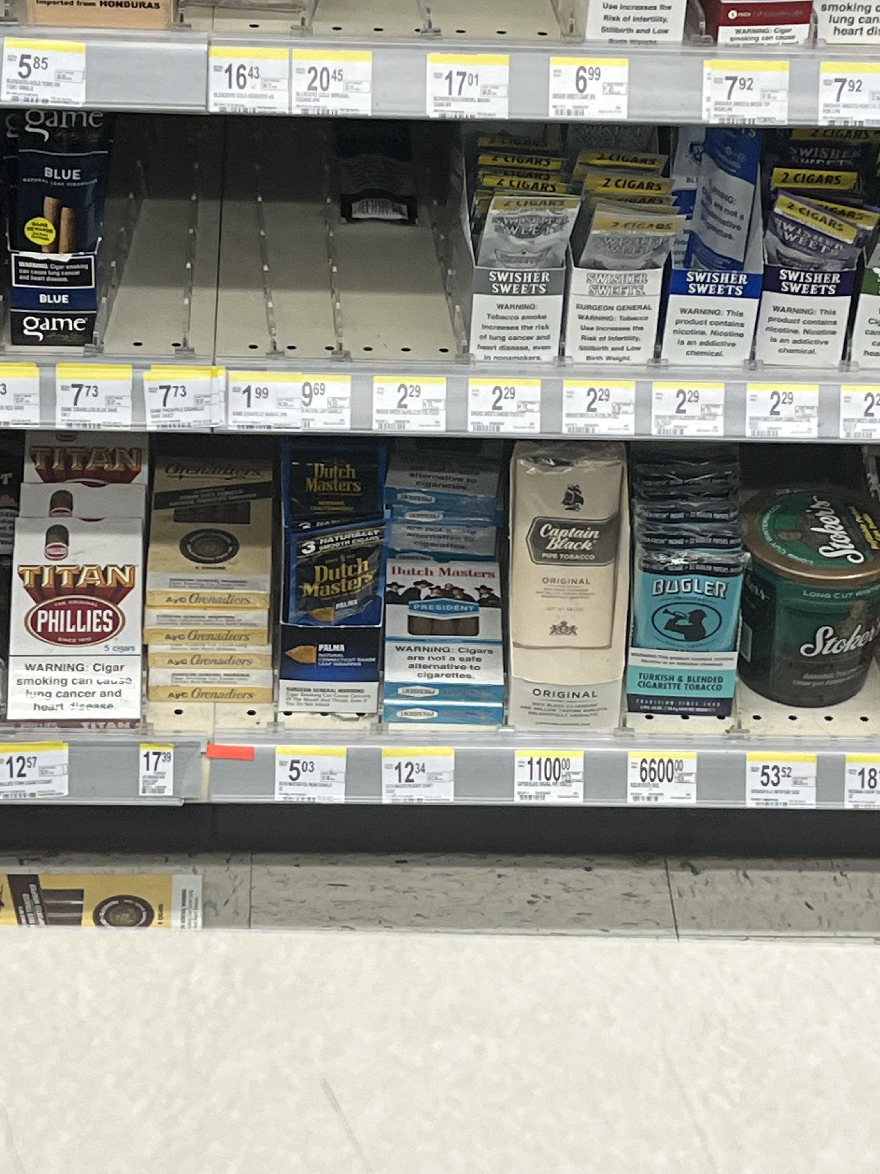 Really expensive tobacco at Walgreens r/mildlyinteresting