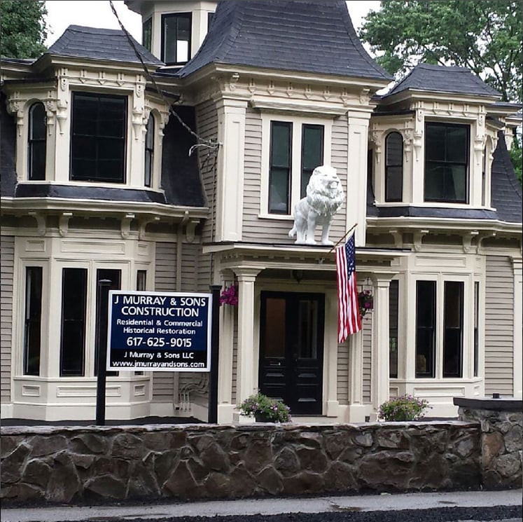 Historic 1880's "Unicorn House" in Norwood, Massachusetts r
