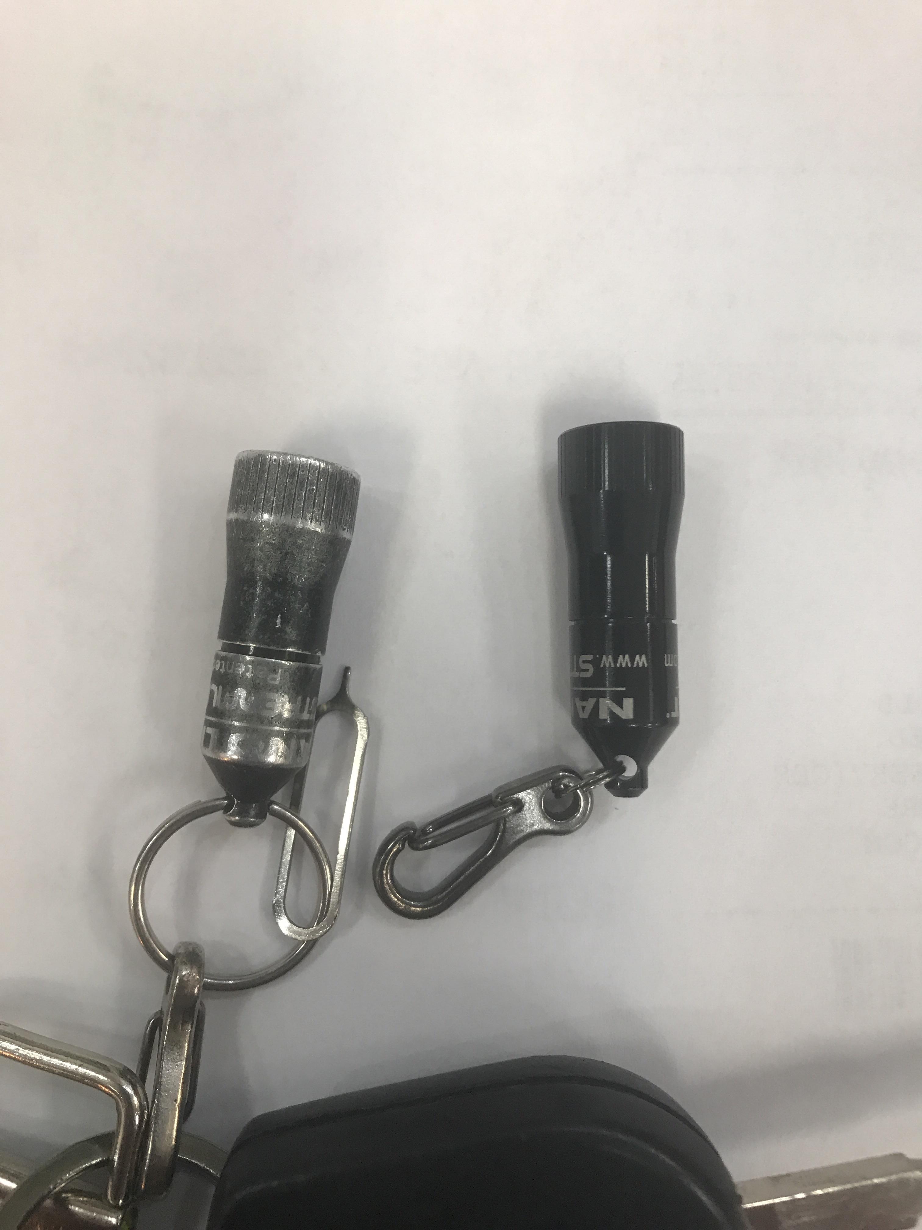 Flashlight keychain after 3 years use r/Wellworn