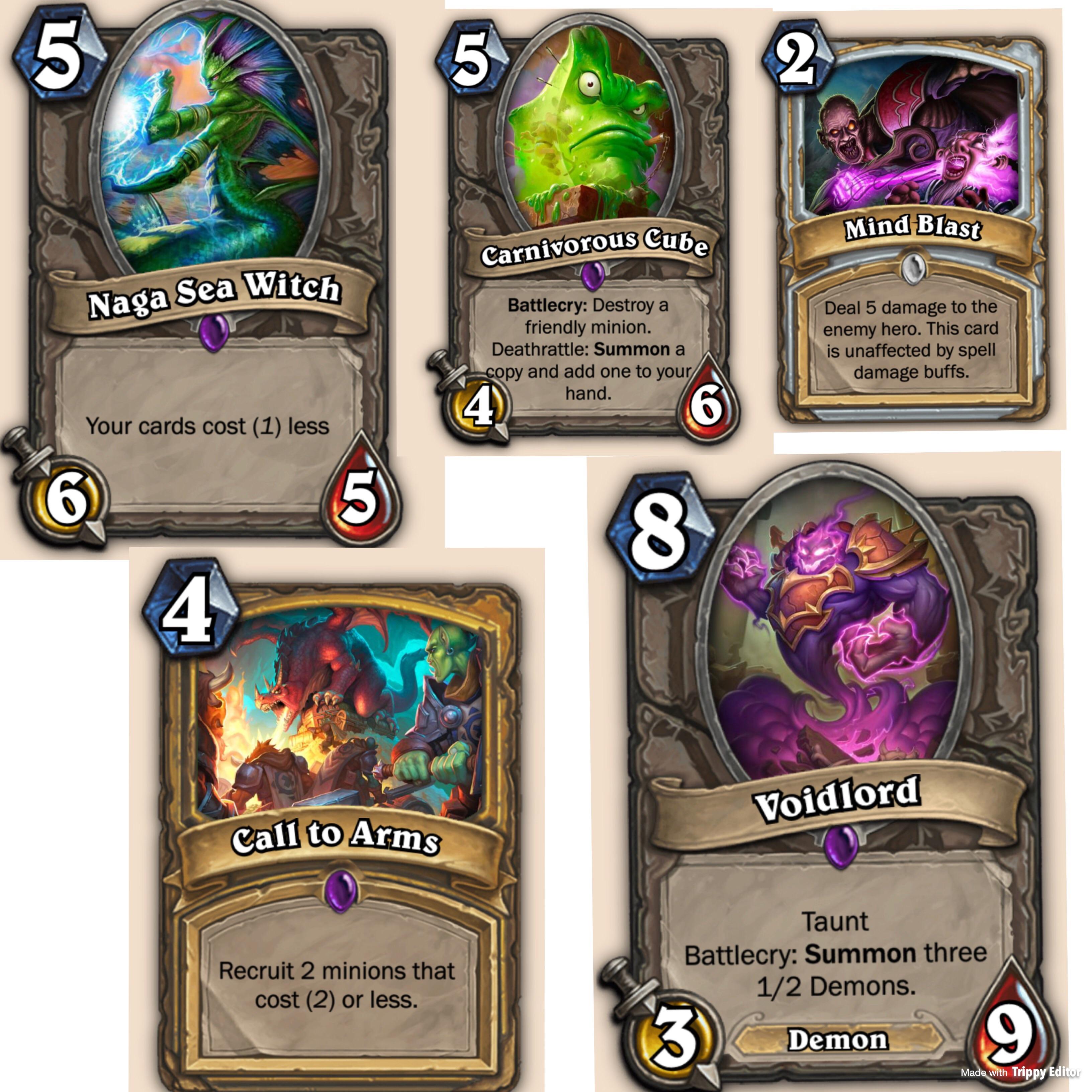 Making Decks Viable Again r/customhearthstone