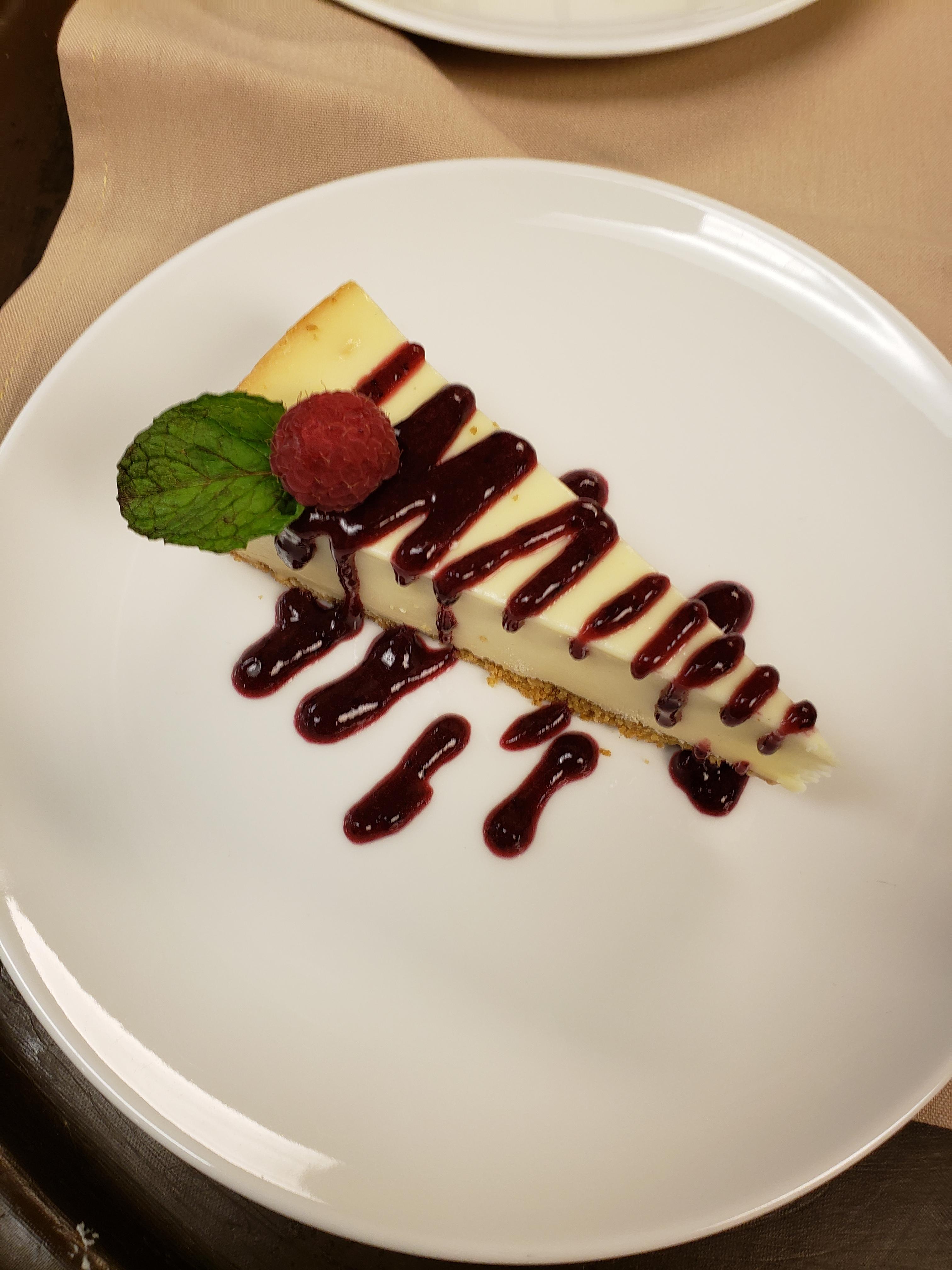 A cheesecake I sent out at work the other night. Just got my first fine