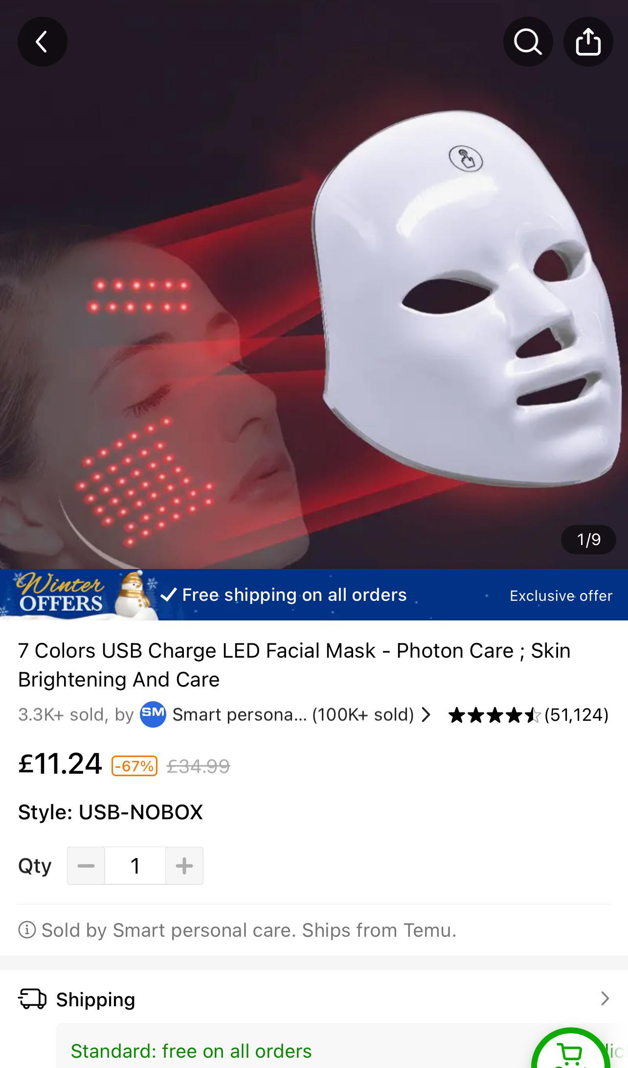 [Product Question] Are light therapy masks legit? Do they genuinely