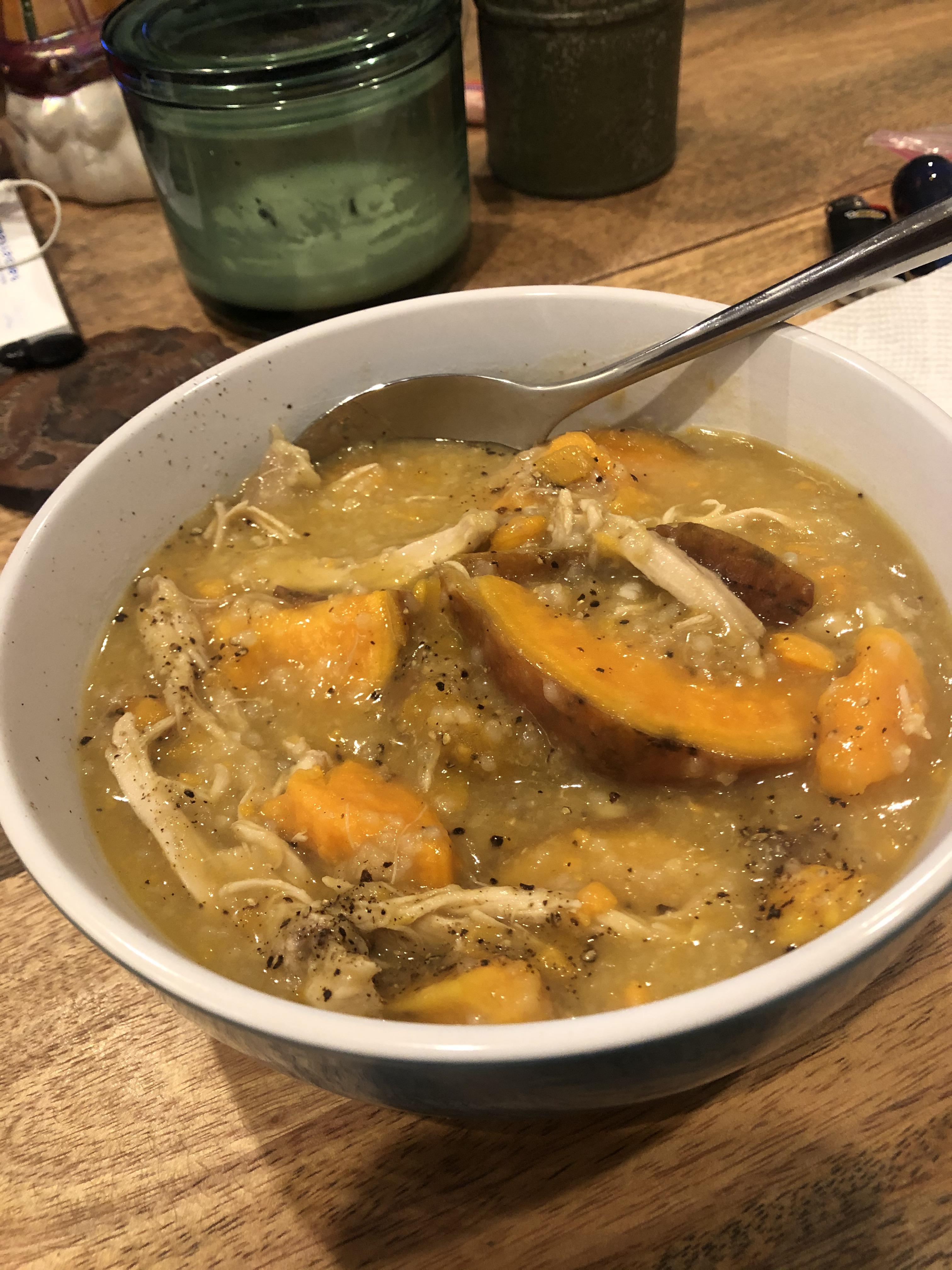 andys feel good chicken and rice soup r/bon_appetit