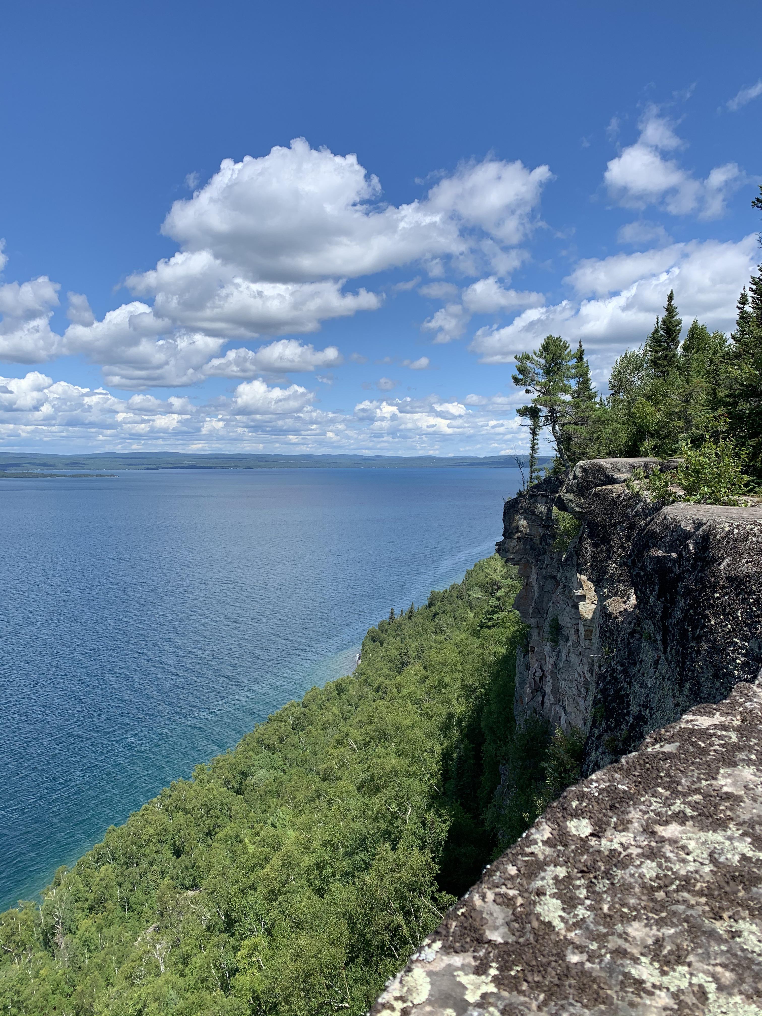 The view from the Thunder Bay lookout. r/ontario