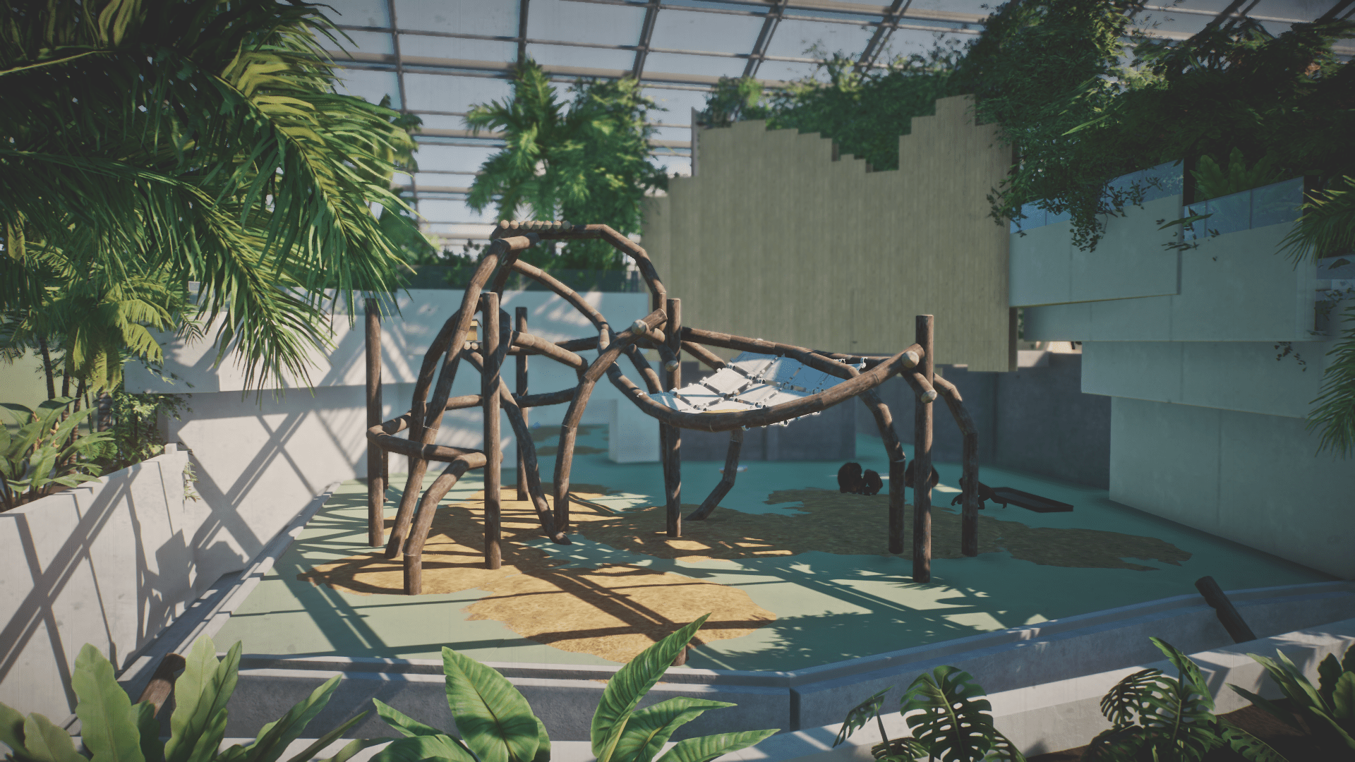 Full Recreation of the Krefeld Zoo Ape house is now available in the