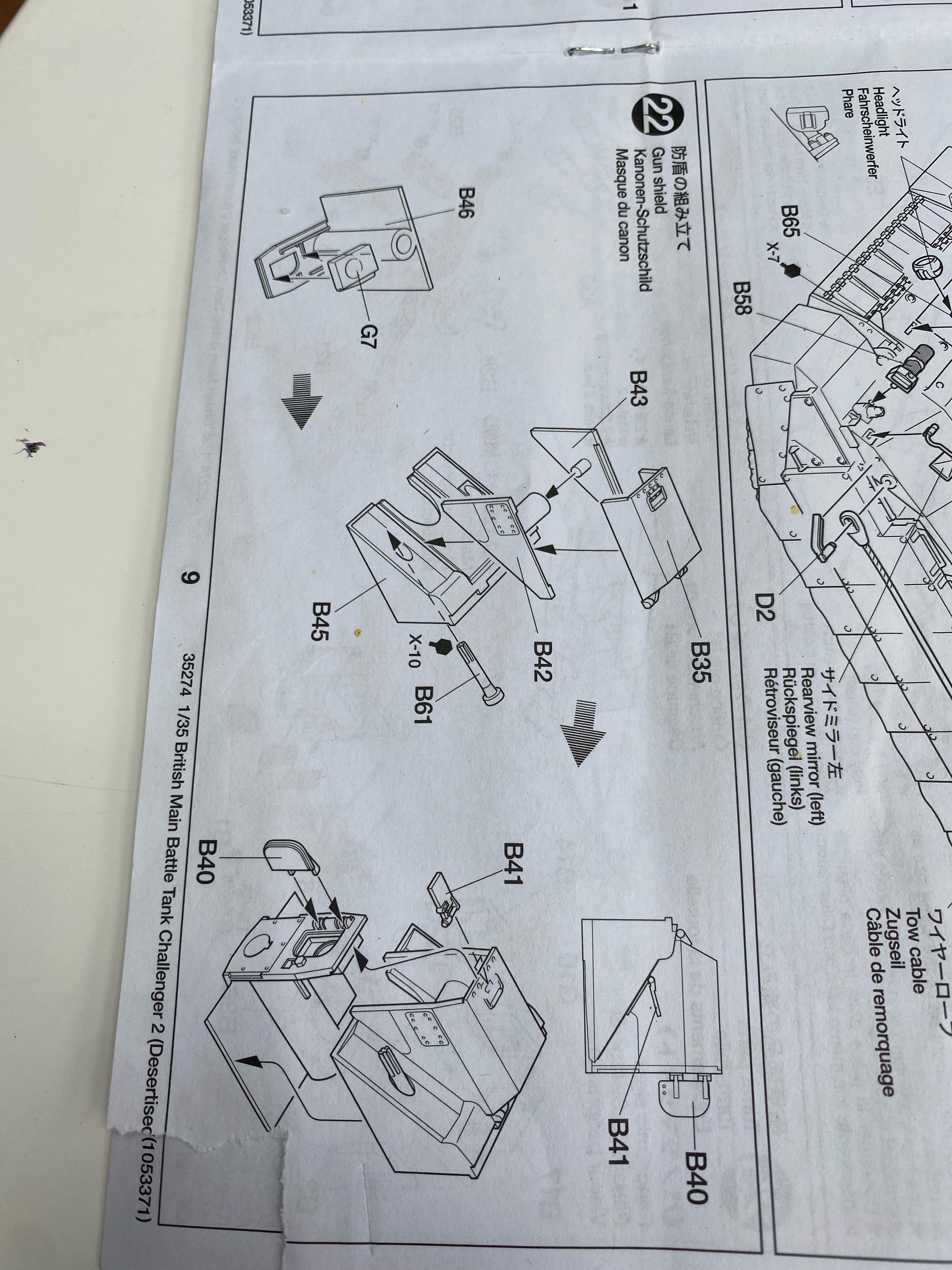 Tamiya painting instructions r/tamiya