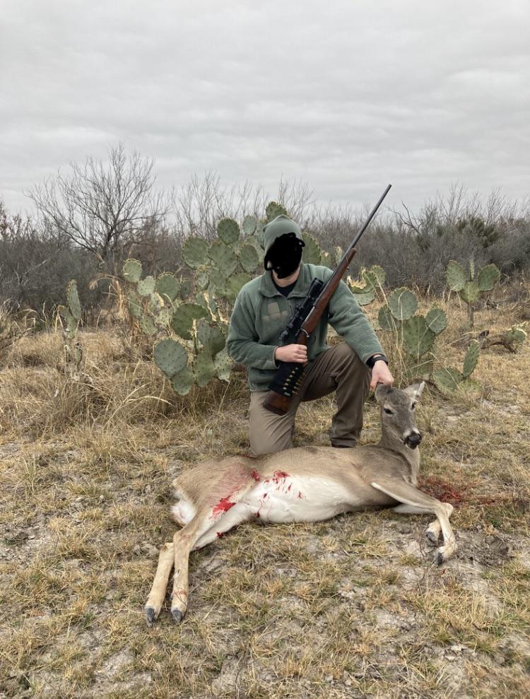 First deer. Taken east of Laredo r/Hunting