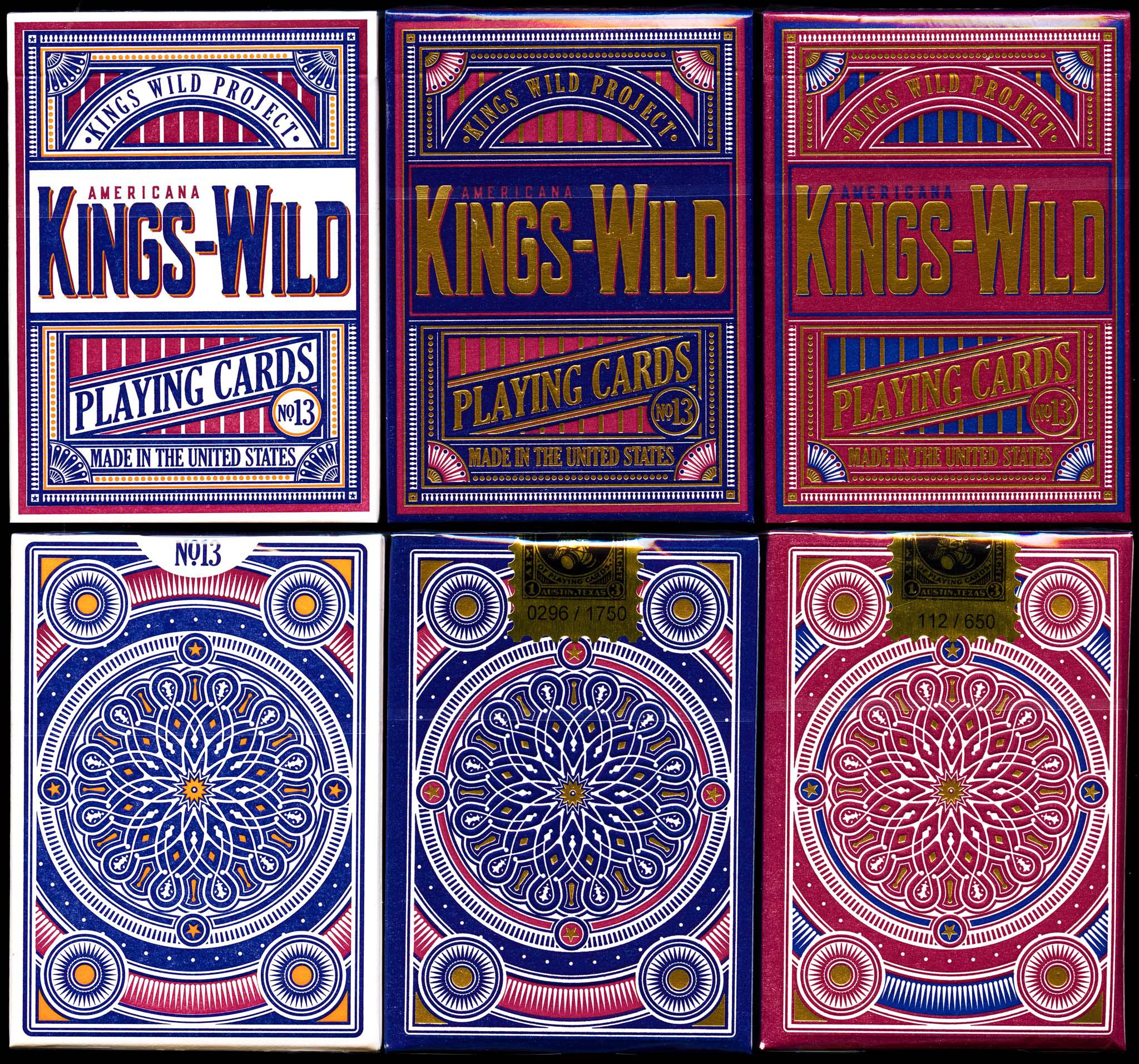 Kings Wild Americana (ordered in June and until they arrived! ) r/playingcards