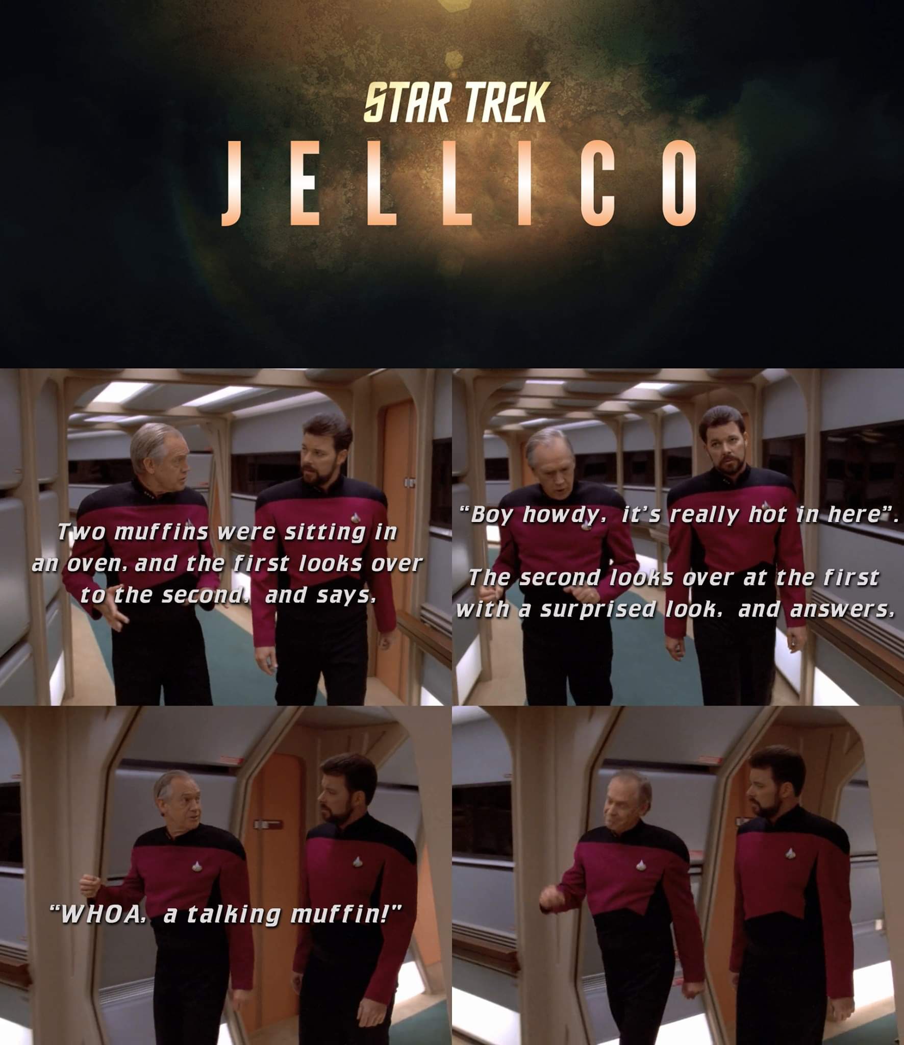 Back for today only it's Captain Jellico r/startrekmemes