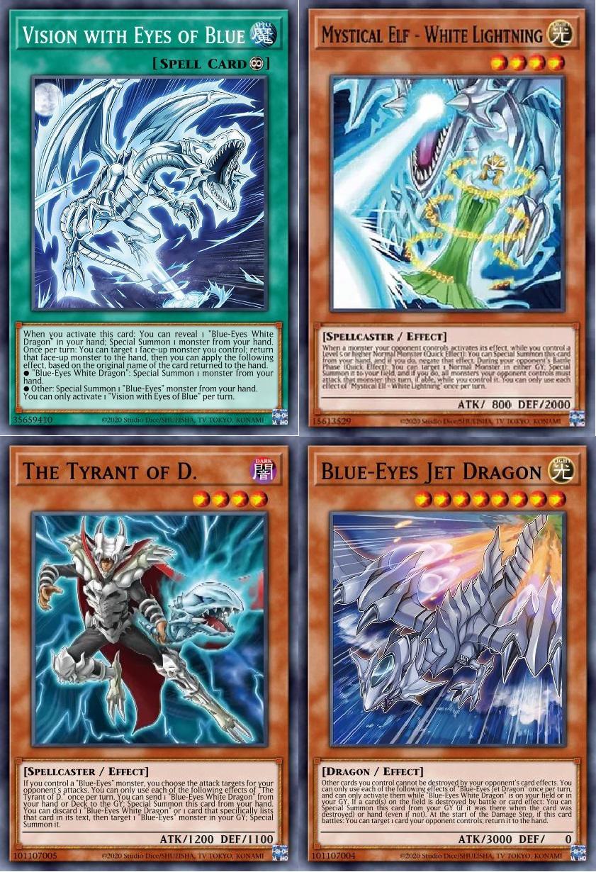 As a BlueEyes player I am very Happy with the (Synchro/XYZ event