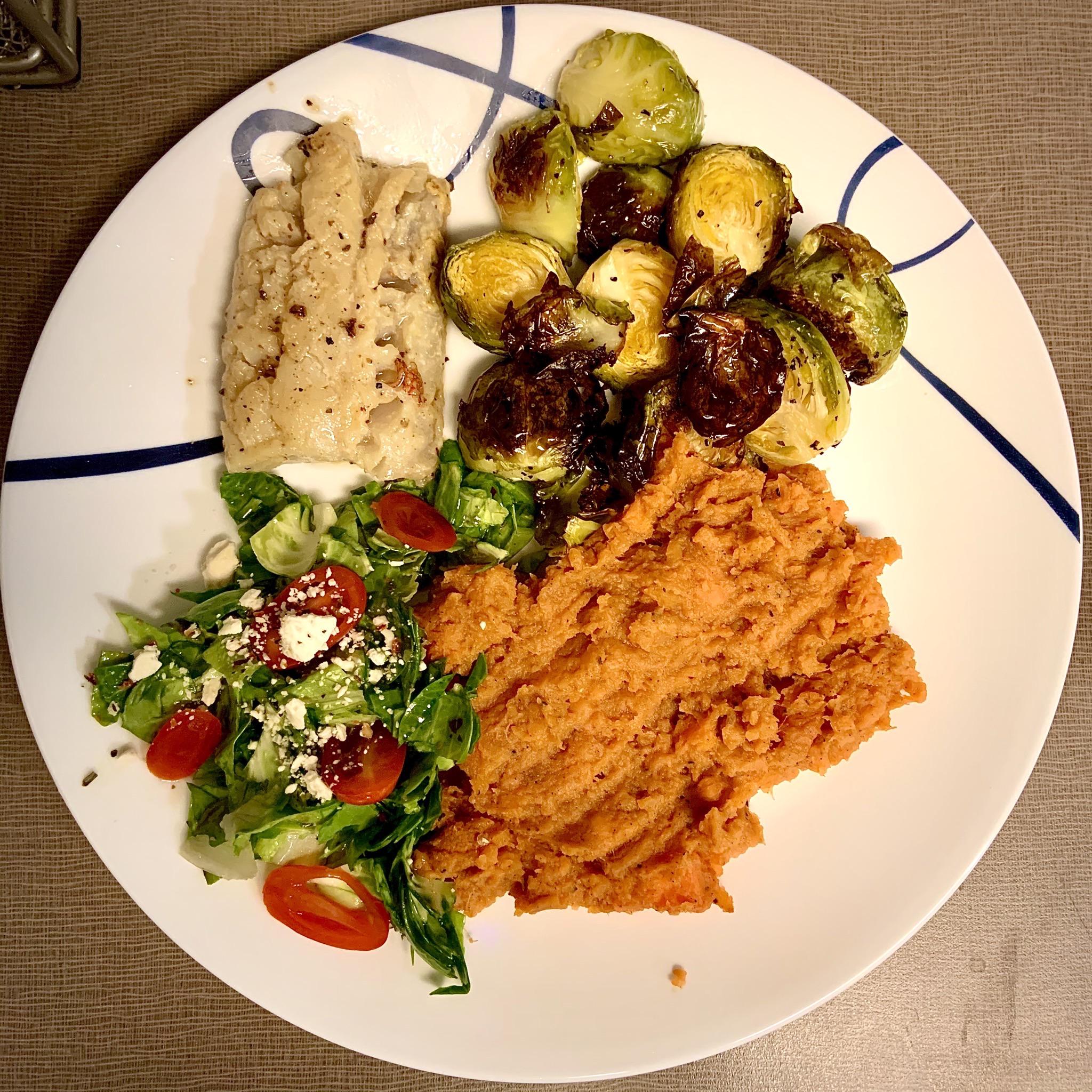 My dinner tonight! r/mediterraneandiet