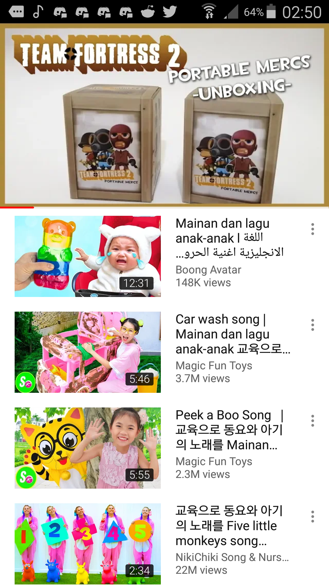 I just watch one toy unboxing video and my look like