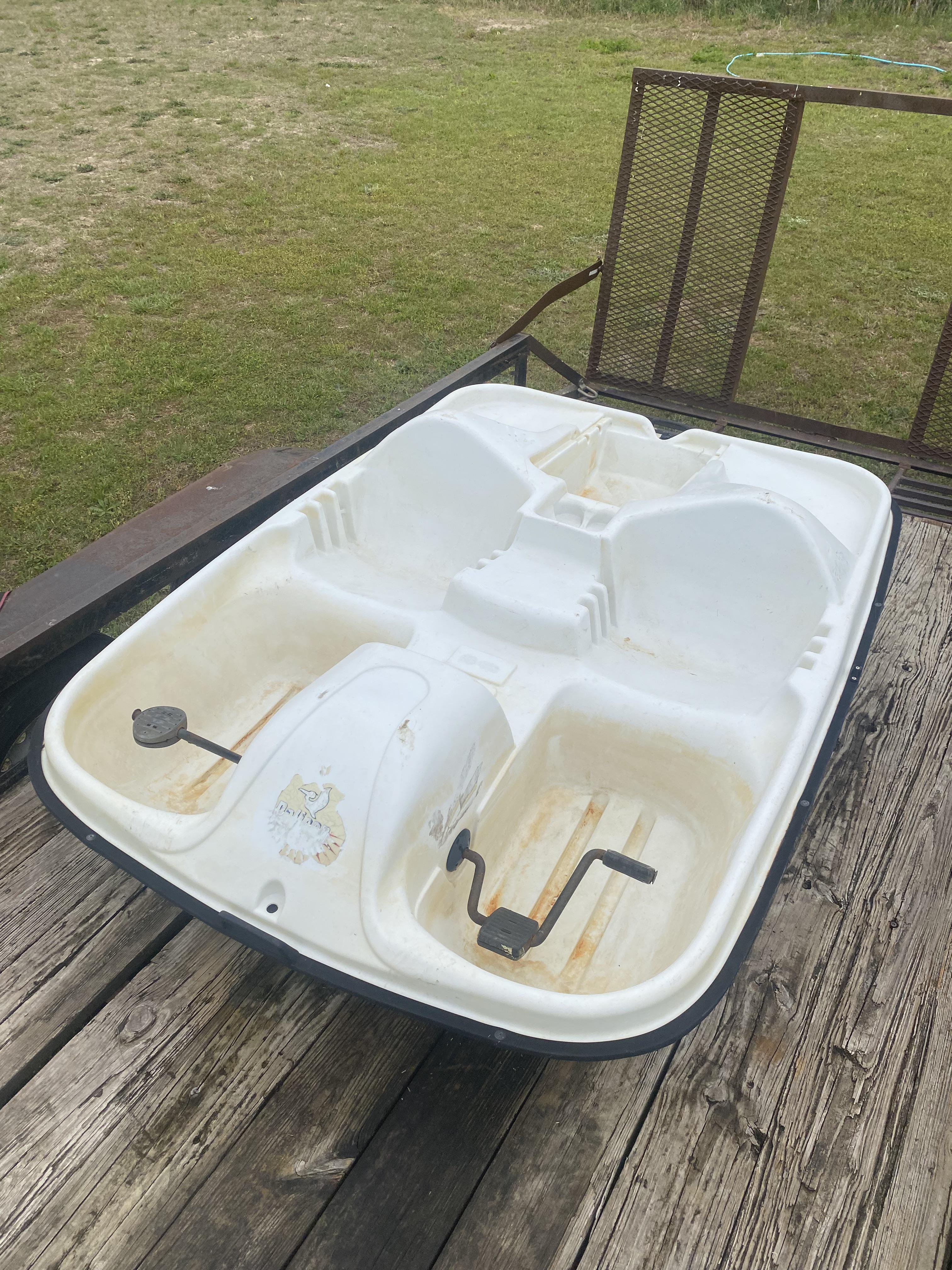 Looking to repaint my pedal boat from scratch. What should I use and