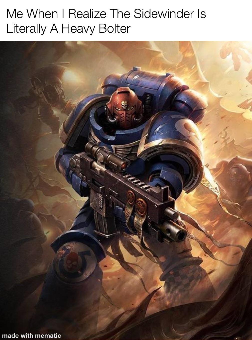 A Titanfall 2 meme AND a Warhammer 40K meme? What heresy is this
