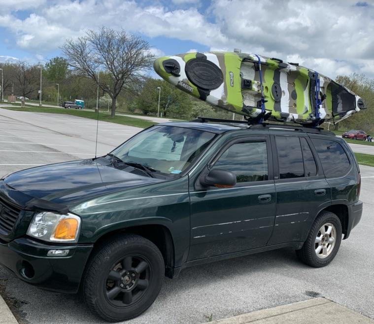 No more stuffing my kayak in the car, hanging out the back