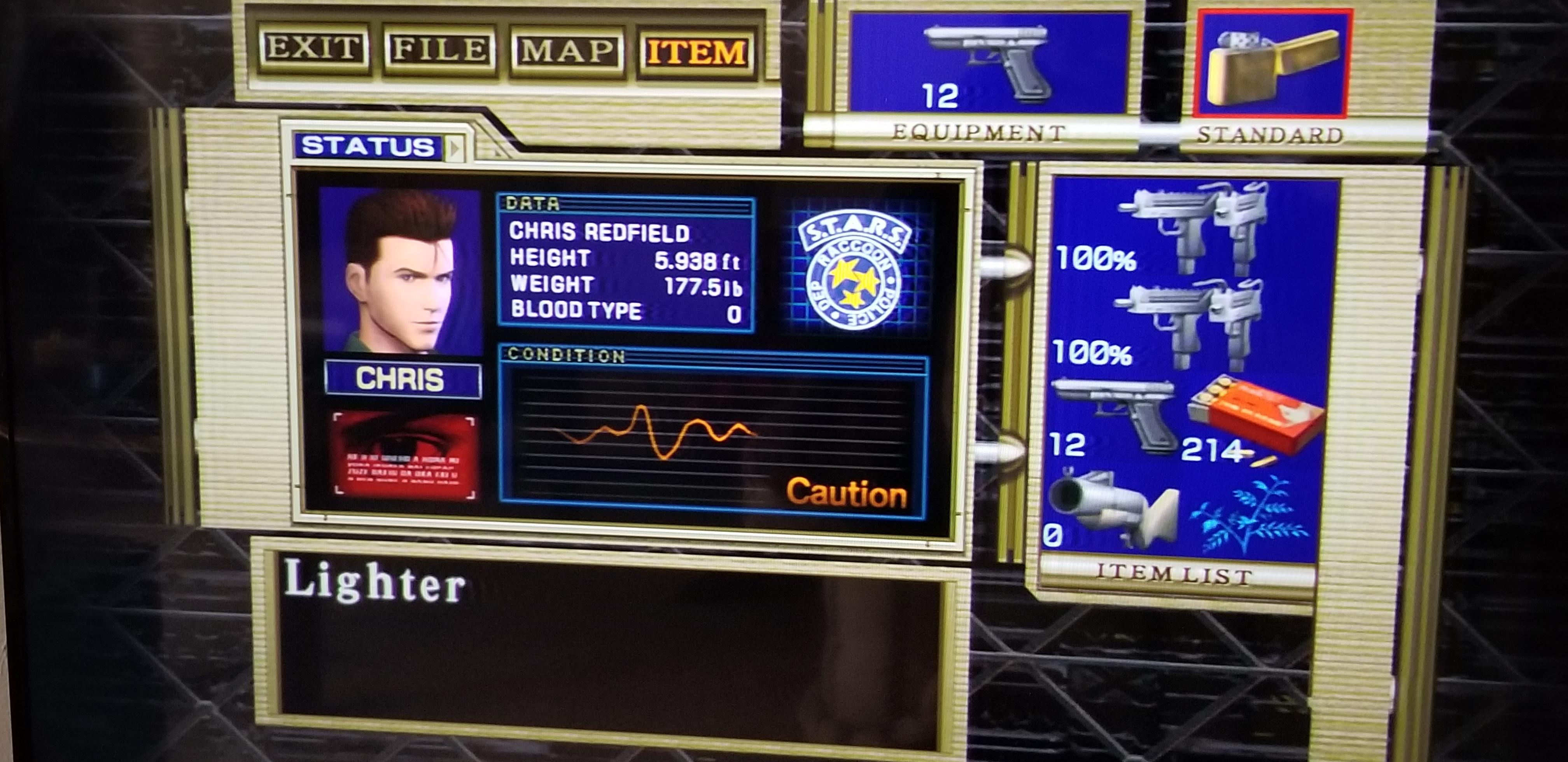 Interesting glitch during Code Veronica r/residentevil