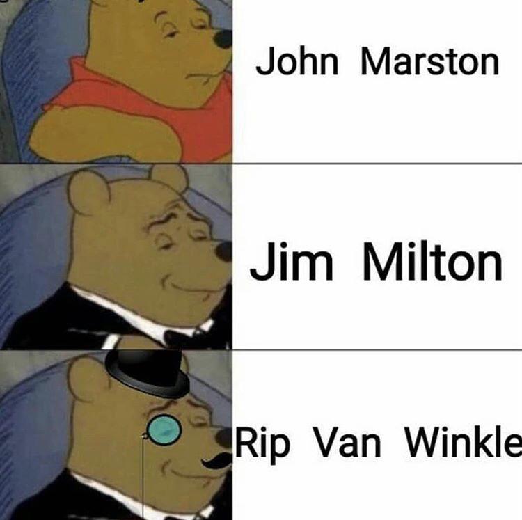 “And who are you?” “Rip Van Winkle” r/reddeadredemption2