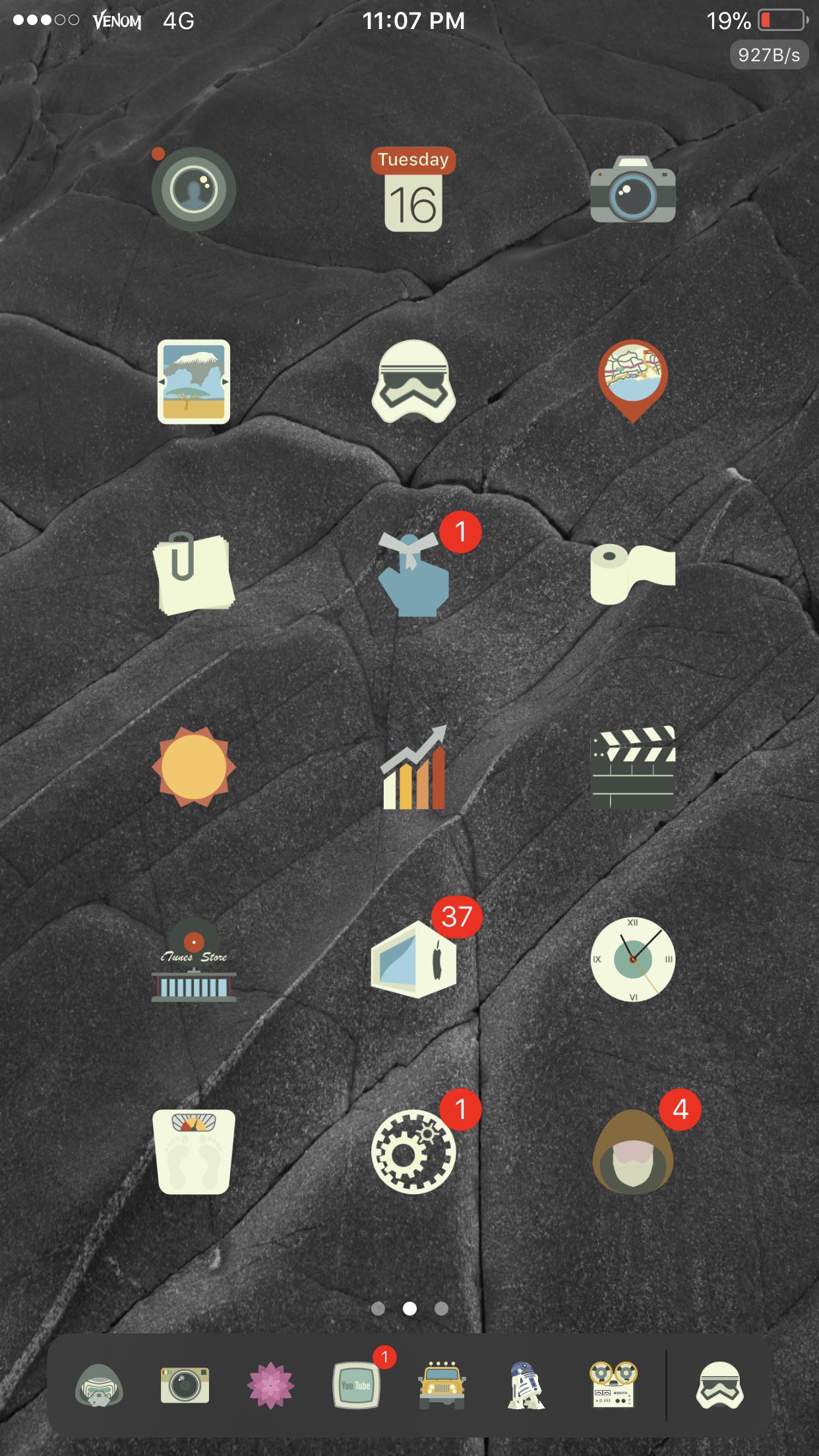 [Discussion] one of the best jailbreak themes ever made during iOS 7