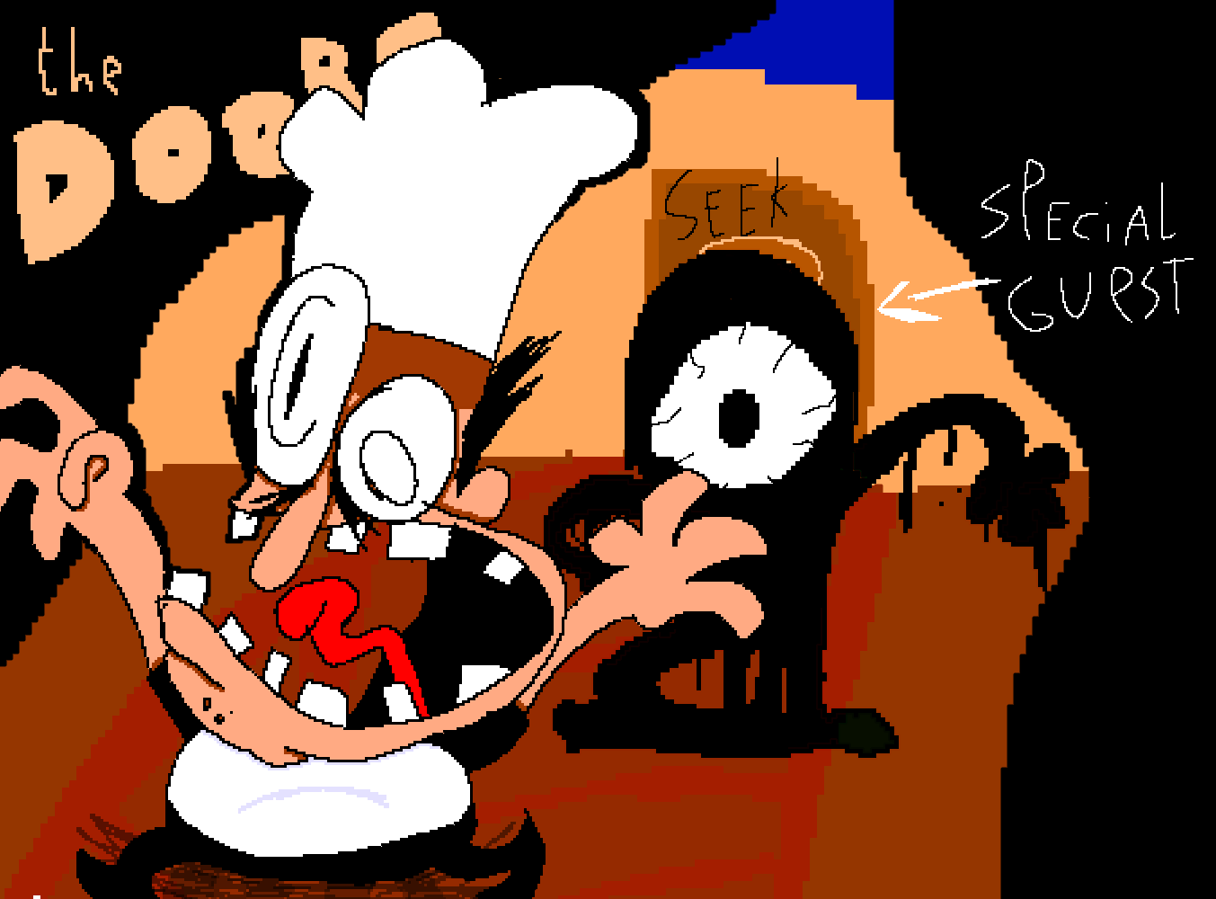 Doors seek funny r/PizzaTower