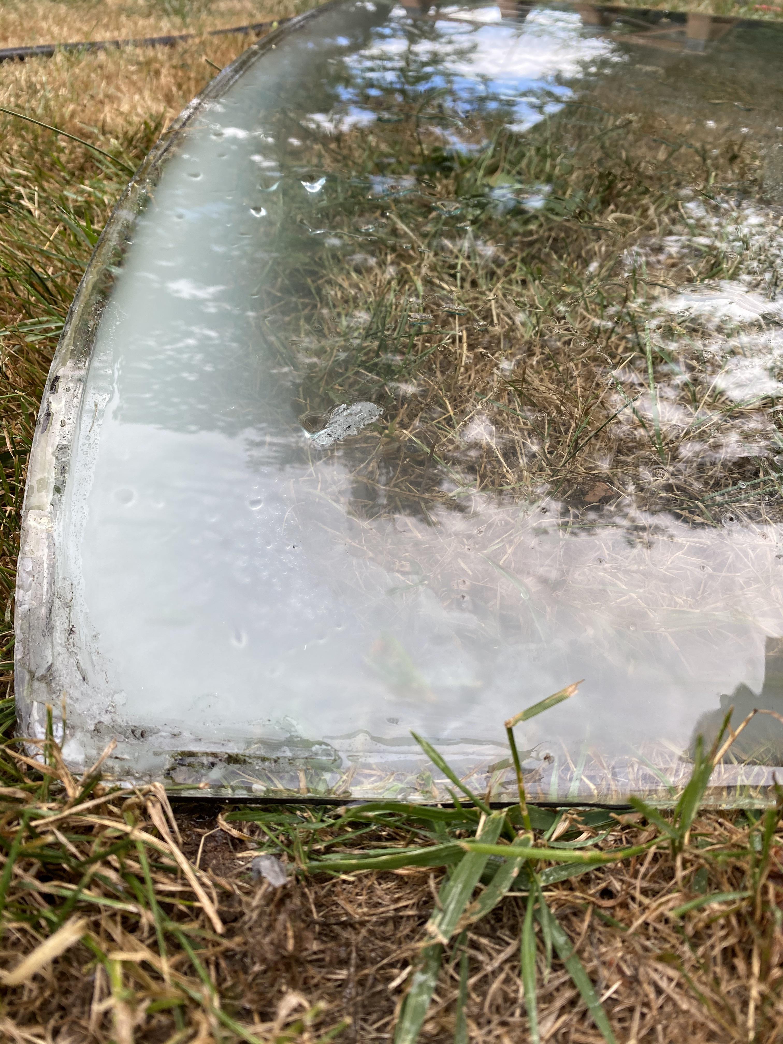 Any way to remove this haze/fog from this windshield? I tried 000 steel