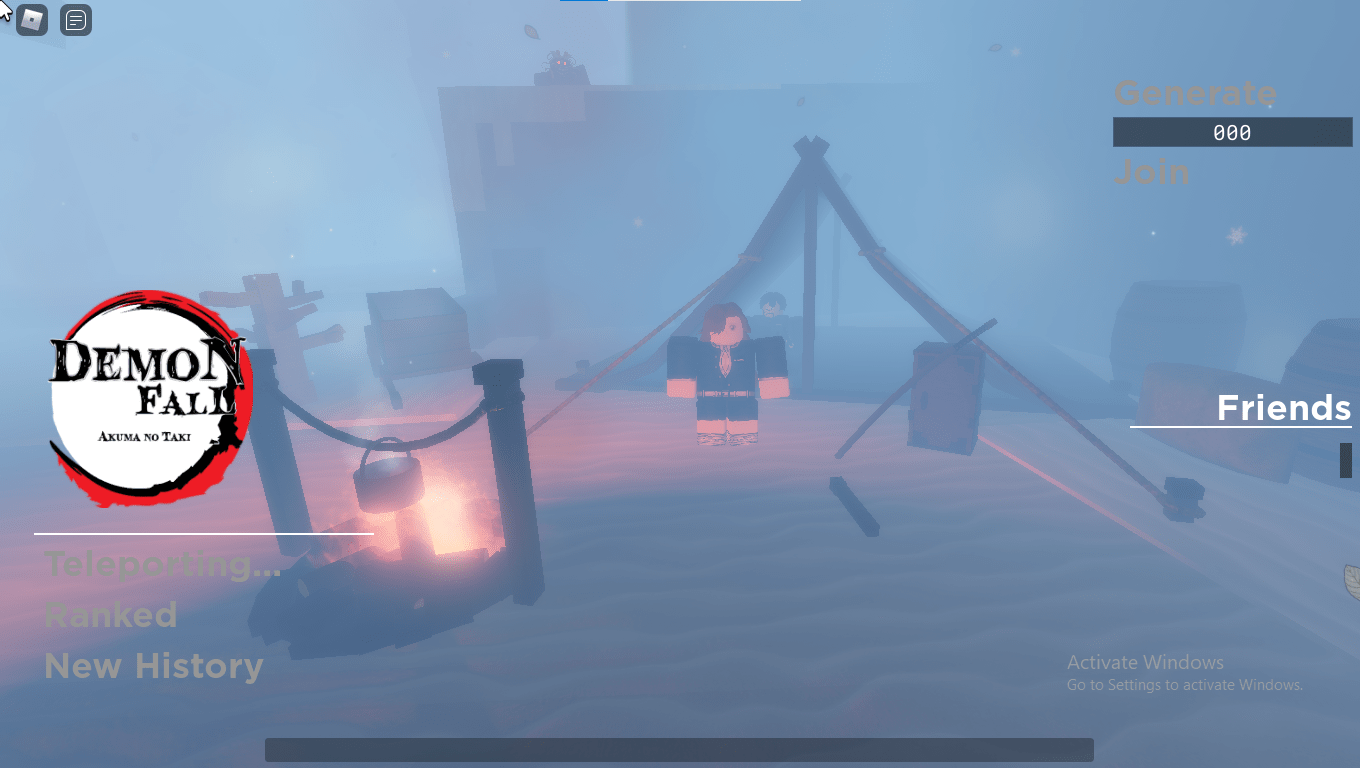 Whenever i start demon fall its normaly fine but if i go ahead and