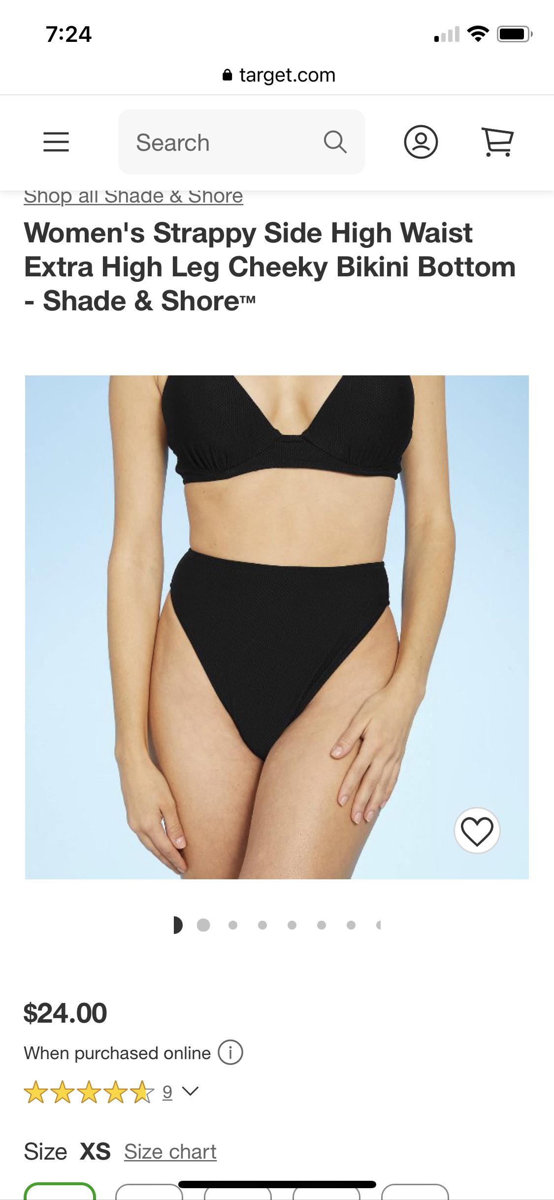 Bathing suit bottom like this, white, no camel toe/not see through