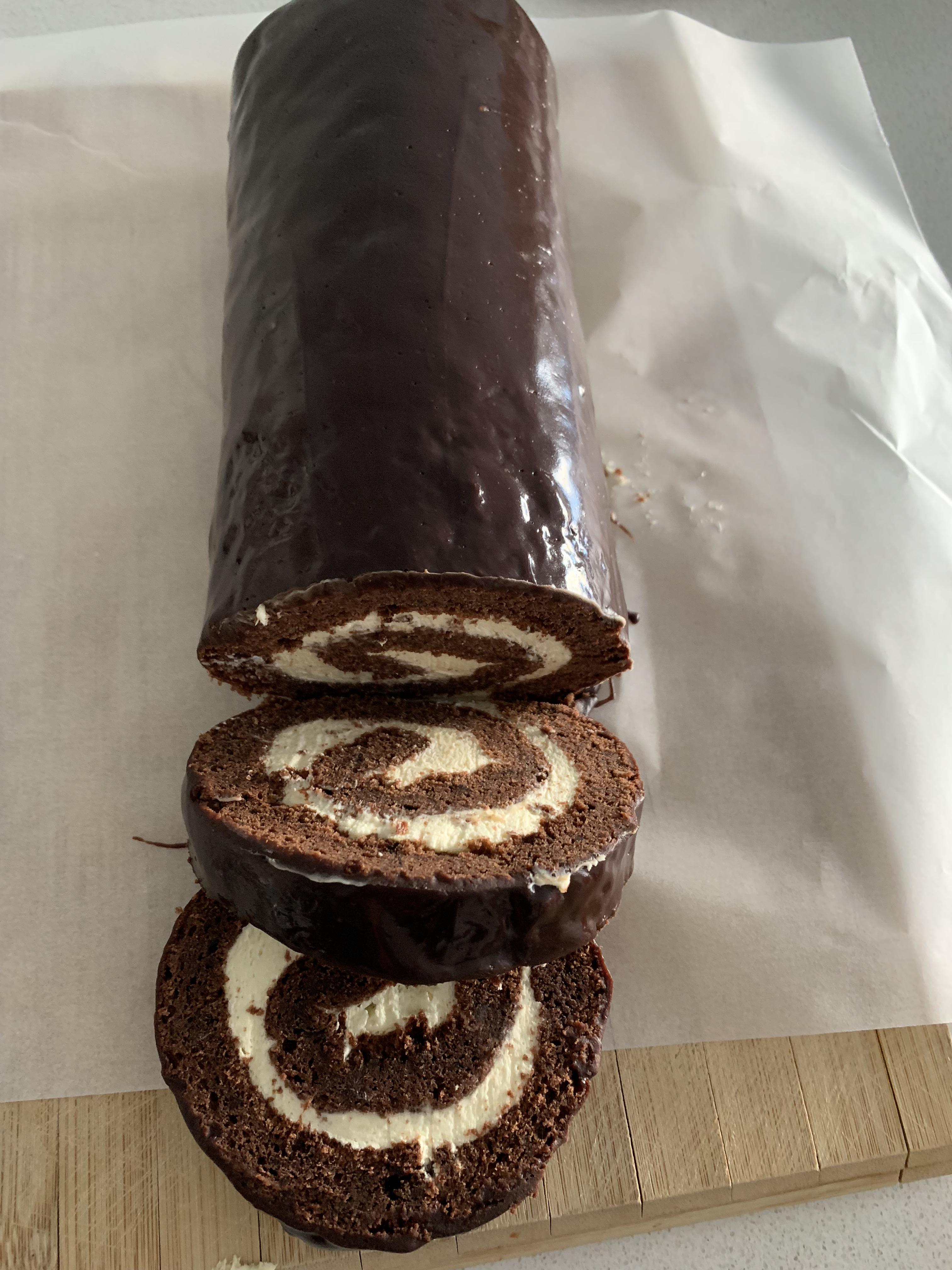 [Homemade] Swiss roll cake r/food