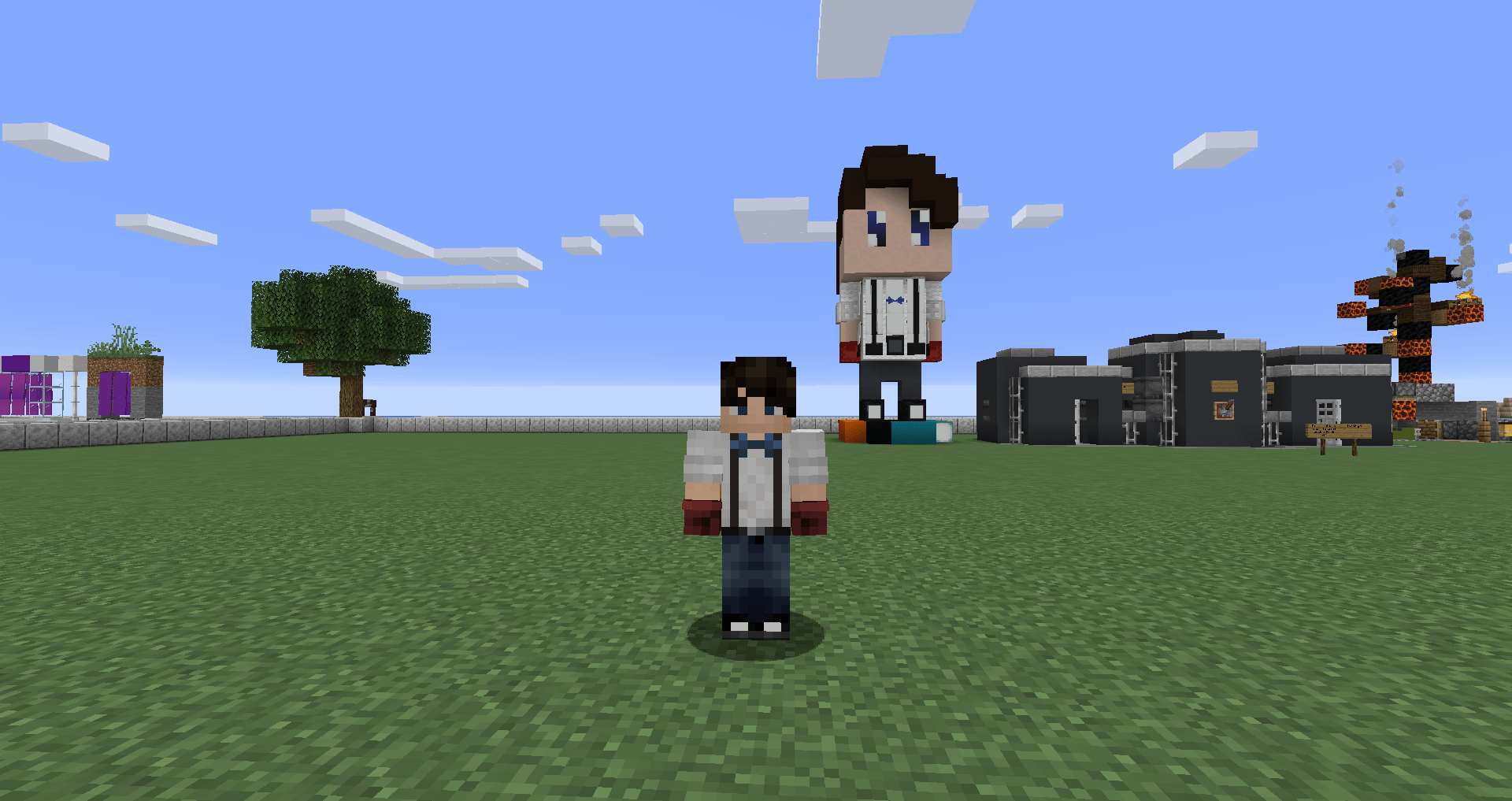 Making a Statues of yourself in Minecraft may take to much time, so my good Friend u
