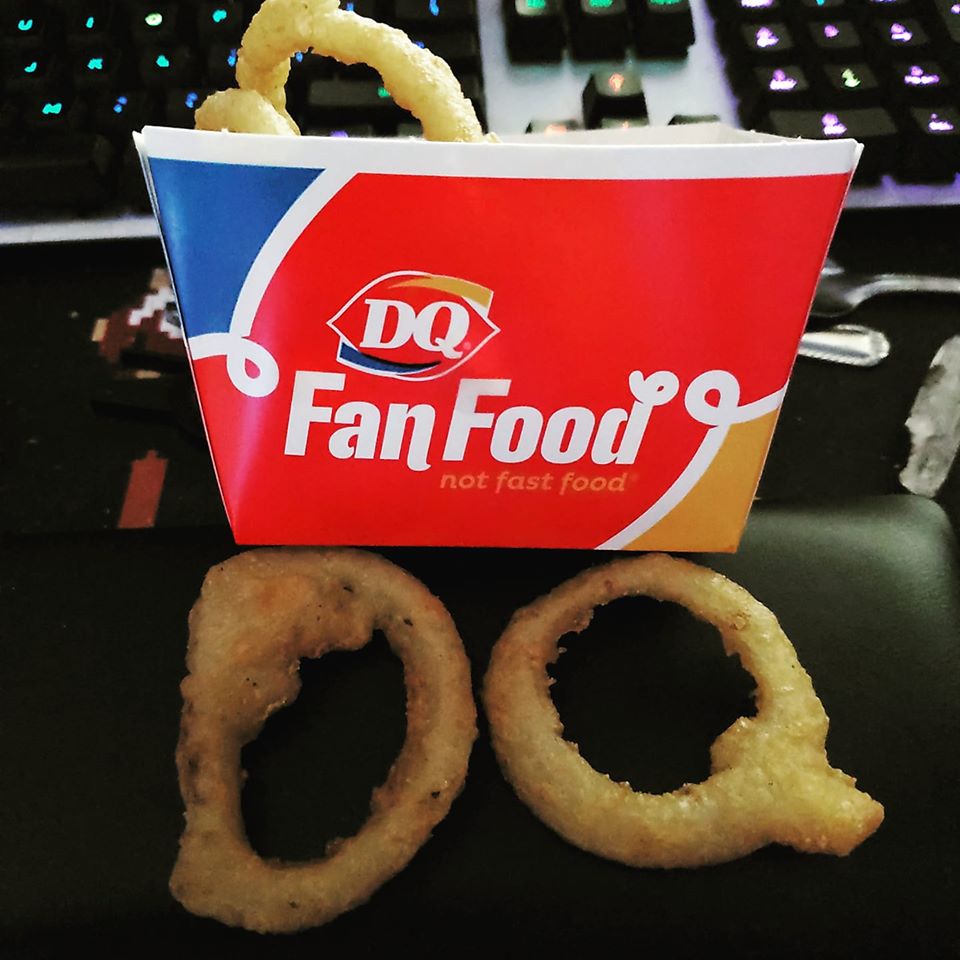SelfAdvertising Onion Rings r/DairyQueen