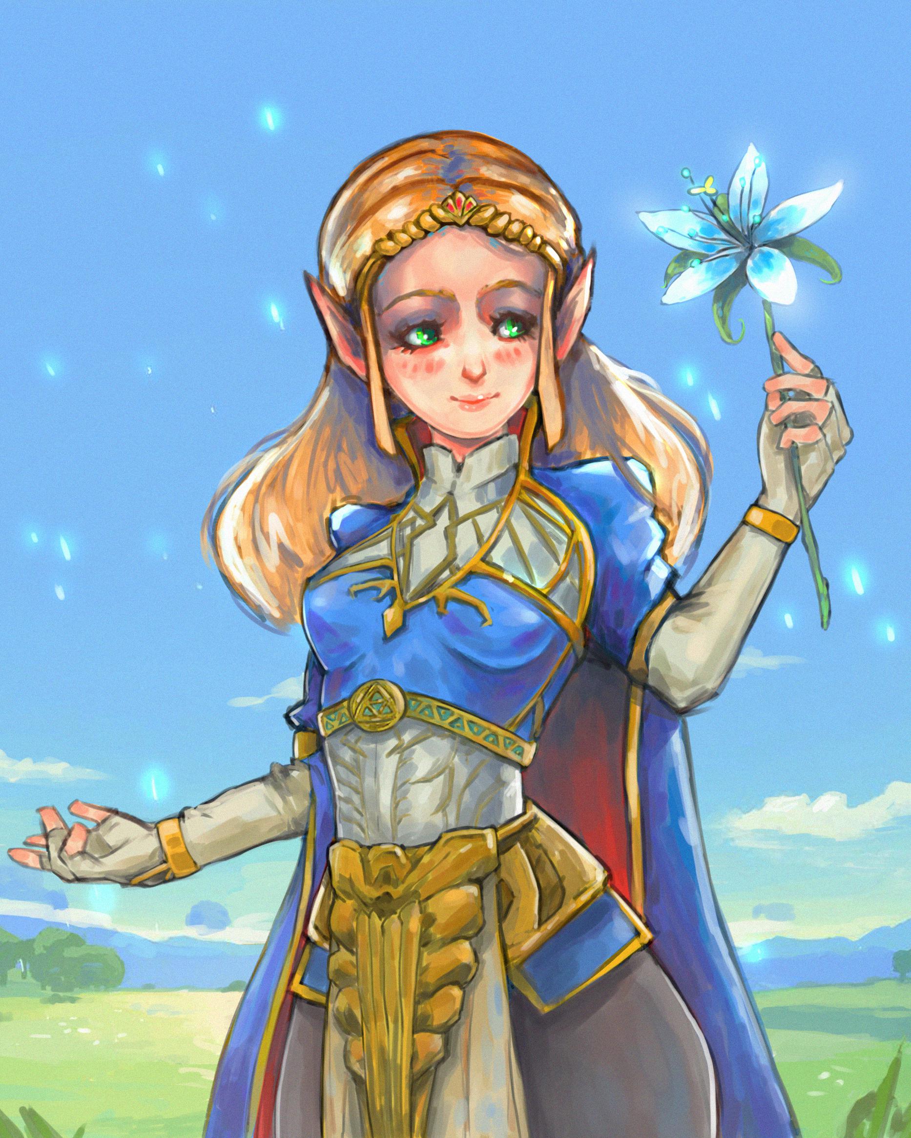 [BoTW] I made this Zelda fanart, i hope you guys like it