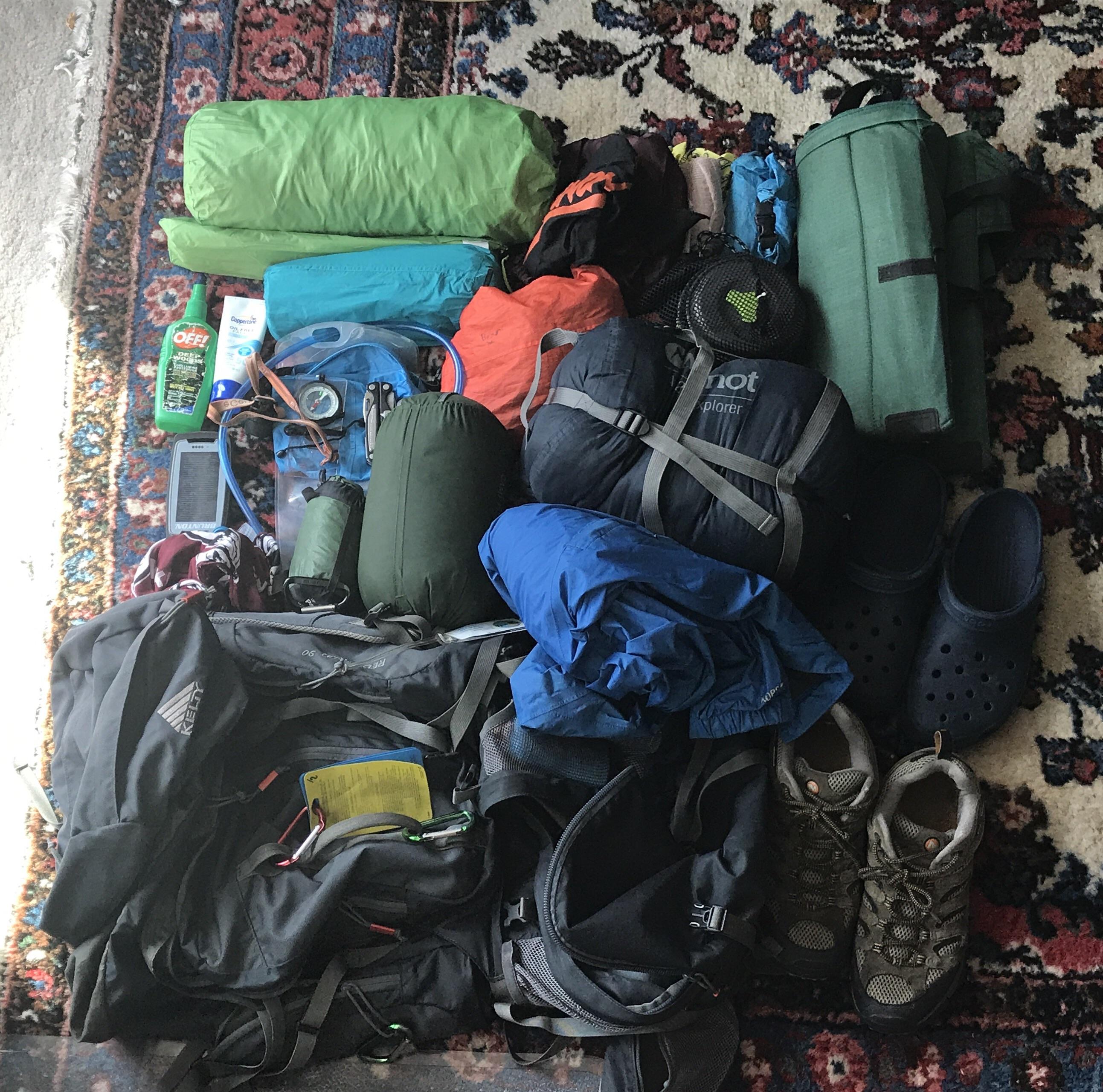 My ranger setup for the Philmont Scout Ranch this summer r