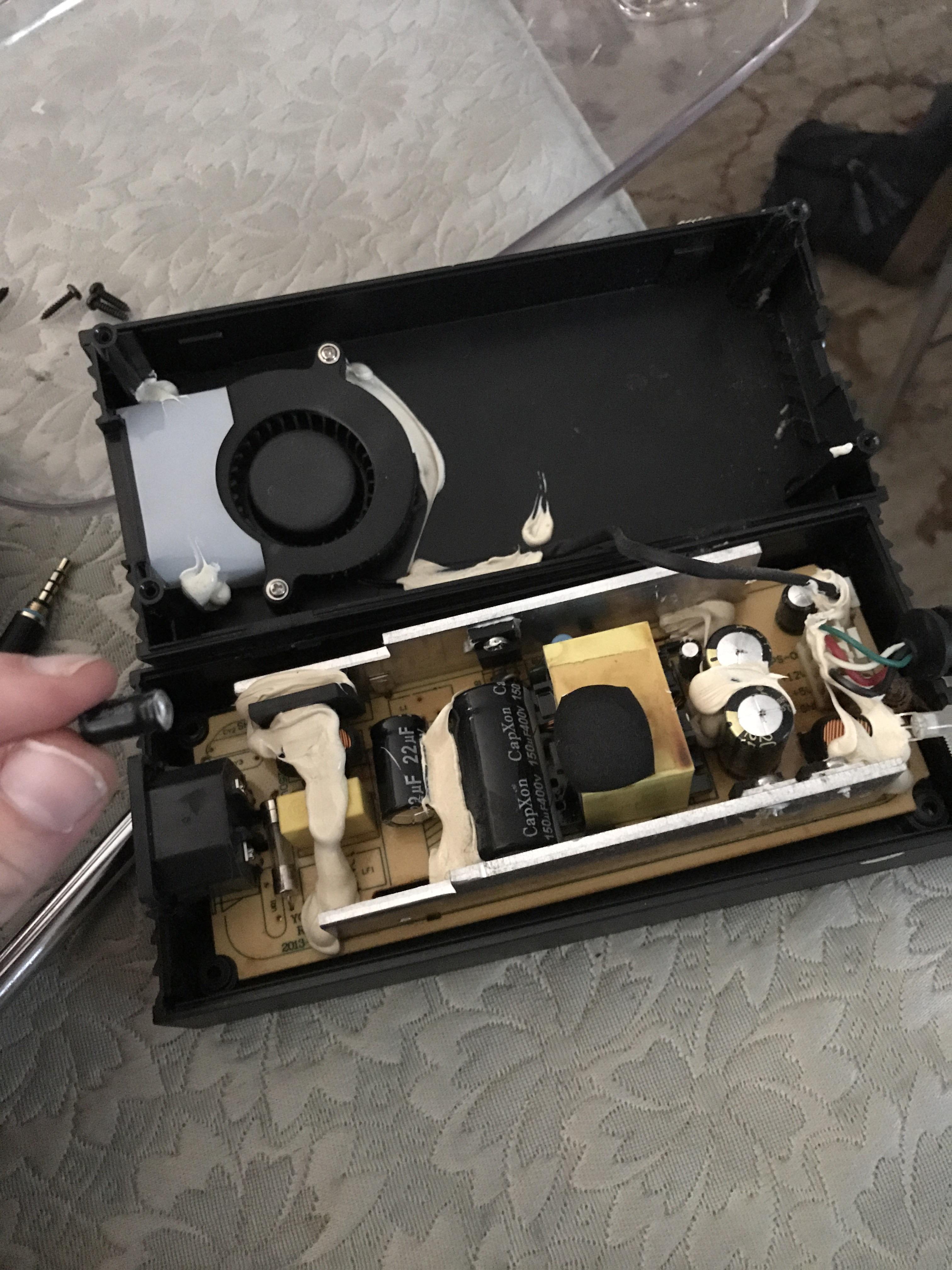 What’s wrong with my power supply? opened it up and the piece I’m