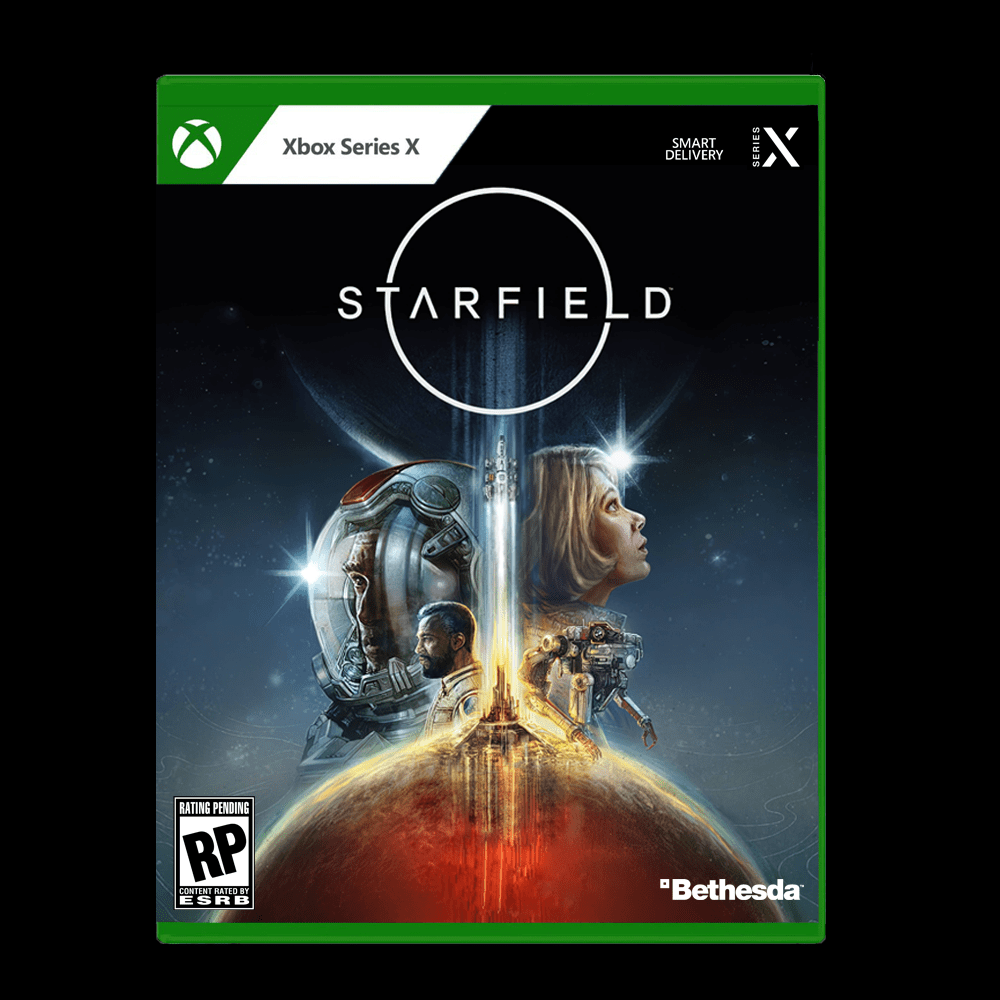 What I think the official Starfield box art should look like on the