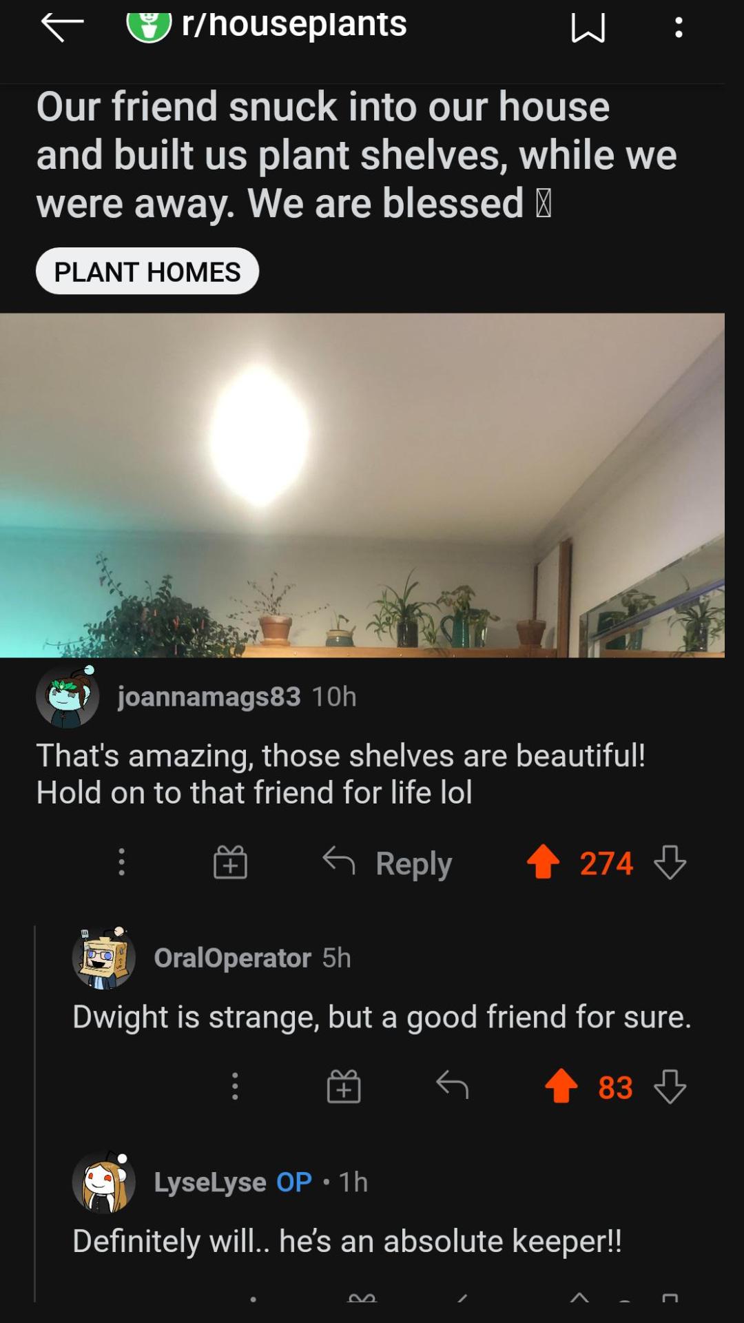 Dwight is a good friend indeed ) r/unexpectedoffice