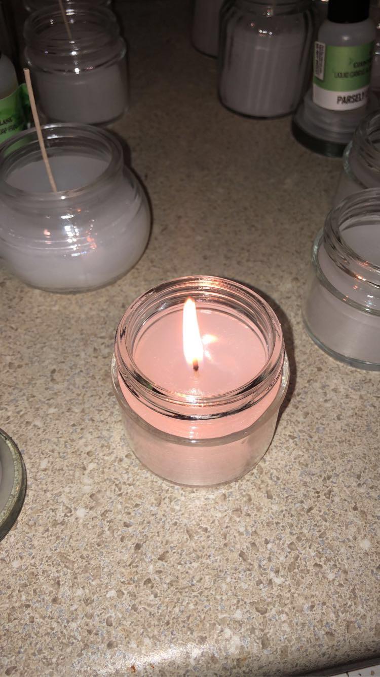 Made my first candle(s)! Absolutely not perfectThey’ve got sinkholes