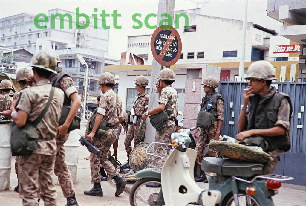 Men of the Republic of Vietnam National Police Field Force (Cãnh Sát Dã