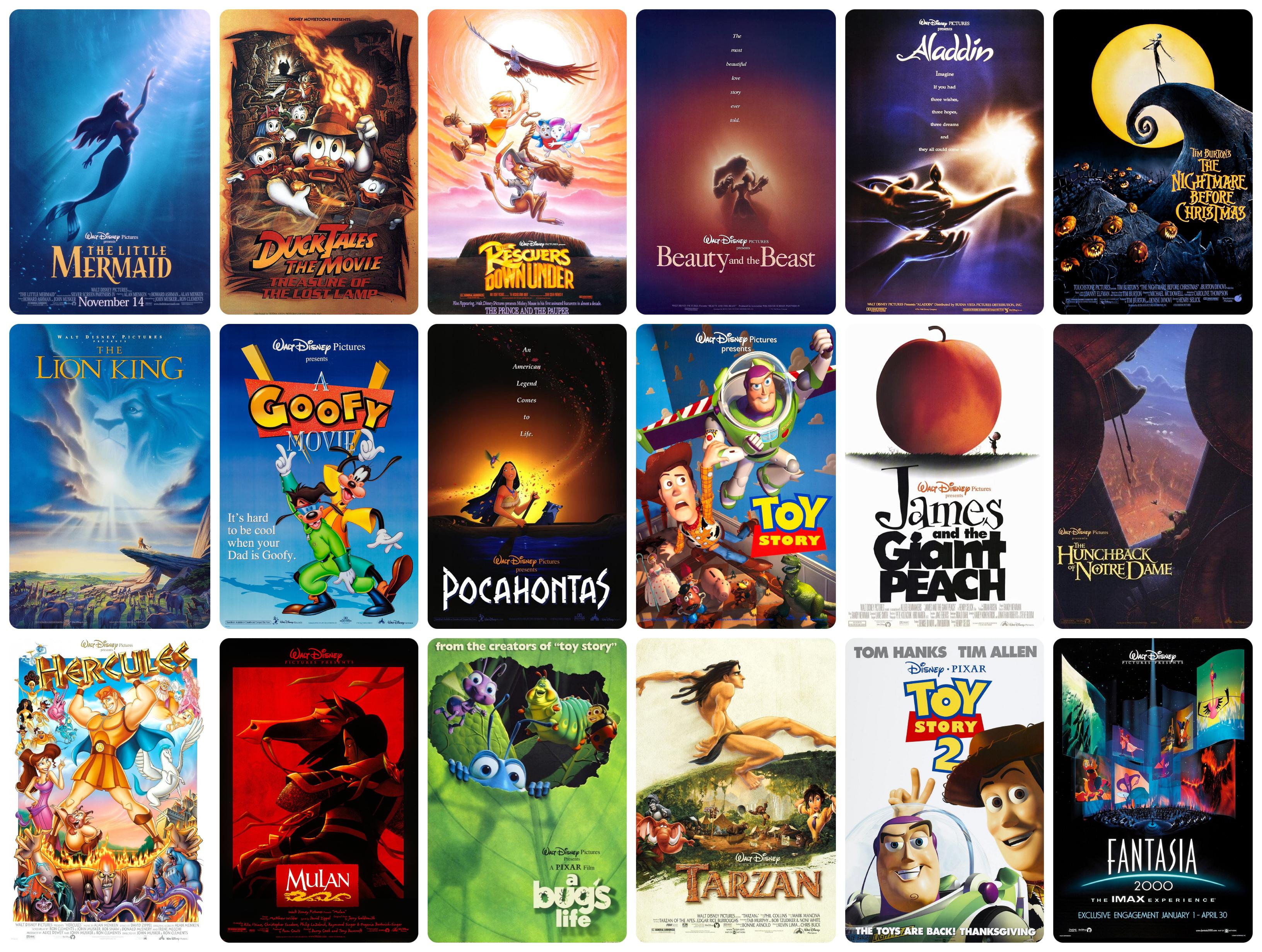 Animated Disney Movies From The 90S 60 Photos Moonagedaydream.film