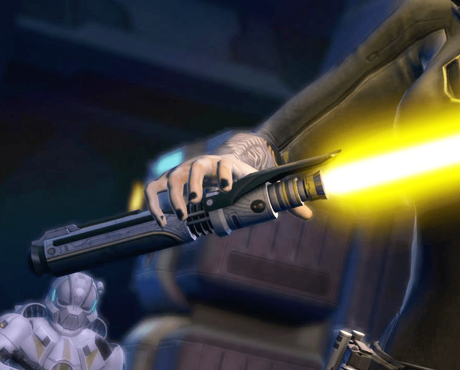 What lightsaber hilt does Vaylin use? Can we get it for our characters? swtor
